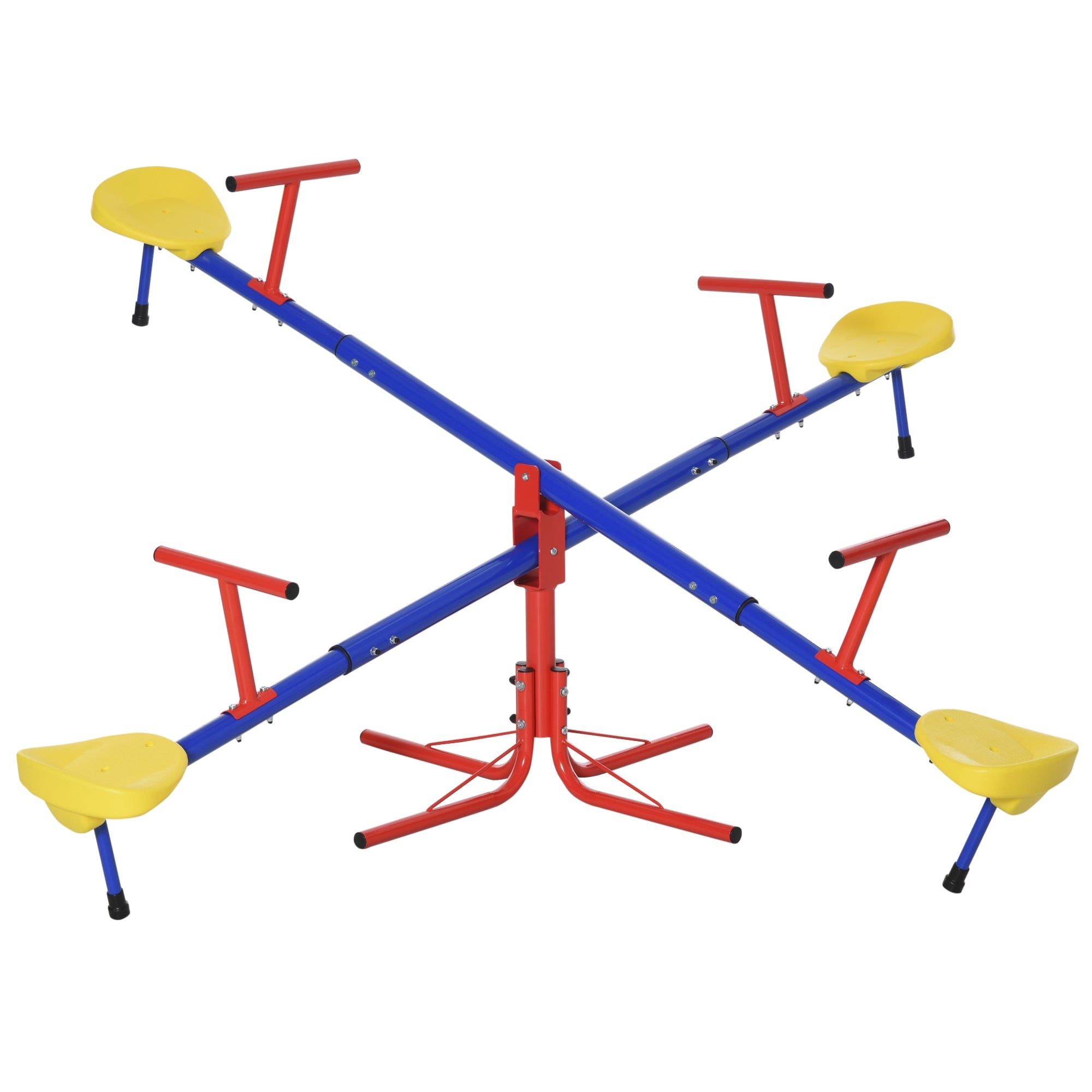 Streamdale Kids Seesaw Swivel Teeter Totter with 360° Spinning