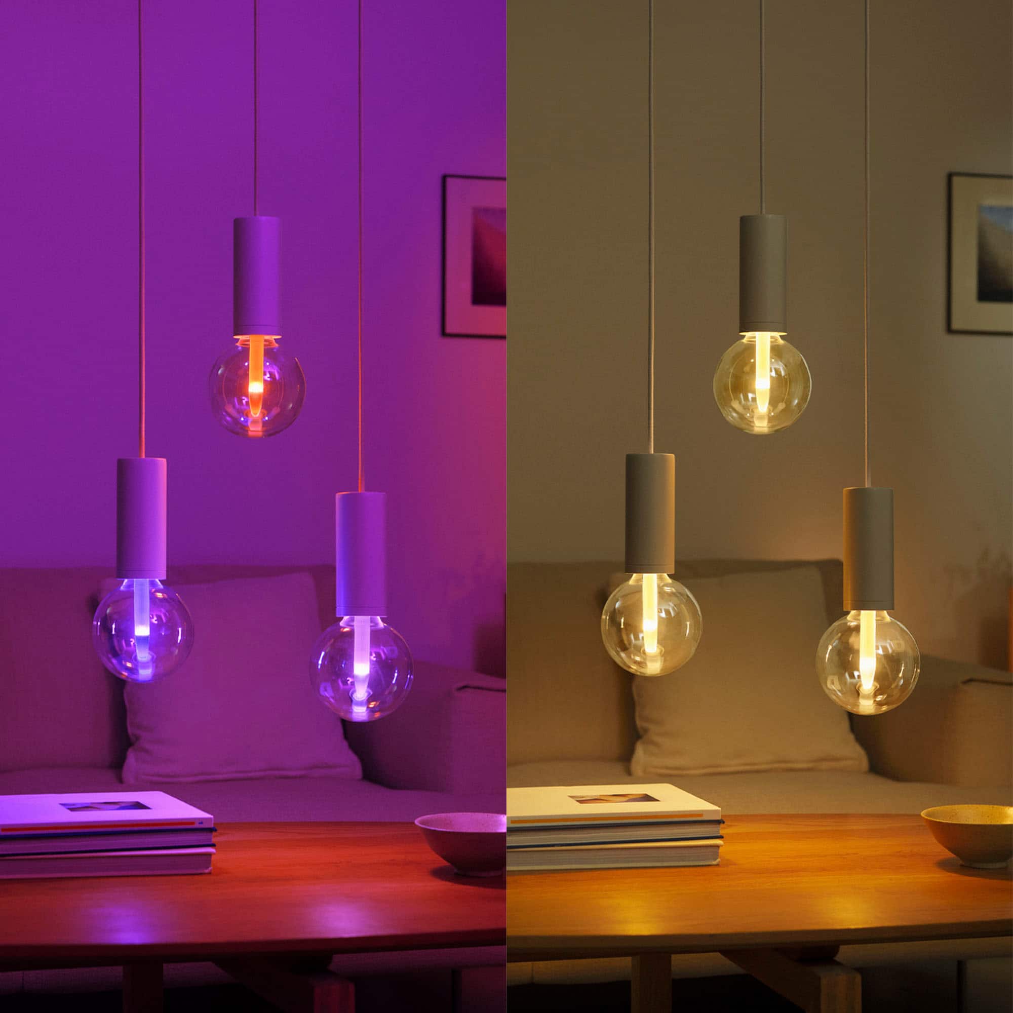 Philips - Hue LightGuide Large Globe G125 - black
