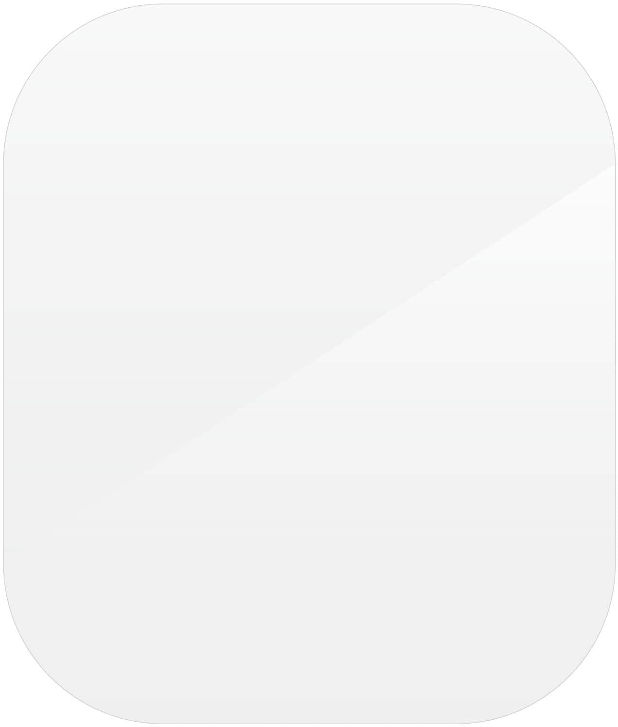 ZAGG - InvisibleShield Ultra Eco Edge-to-edge Plant-Based Screen Protector for Apple Watch Series 11/10 Small - Clear