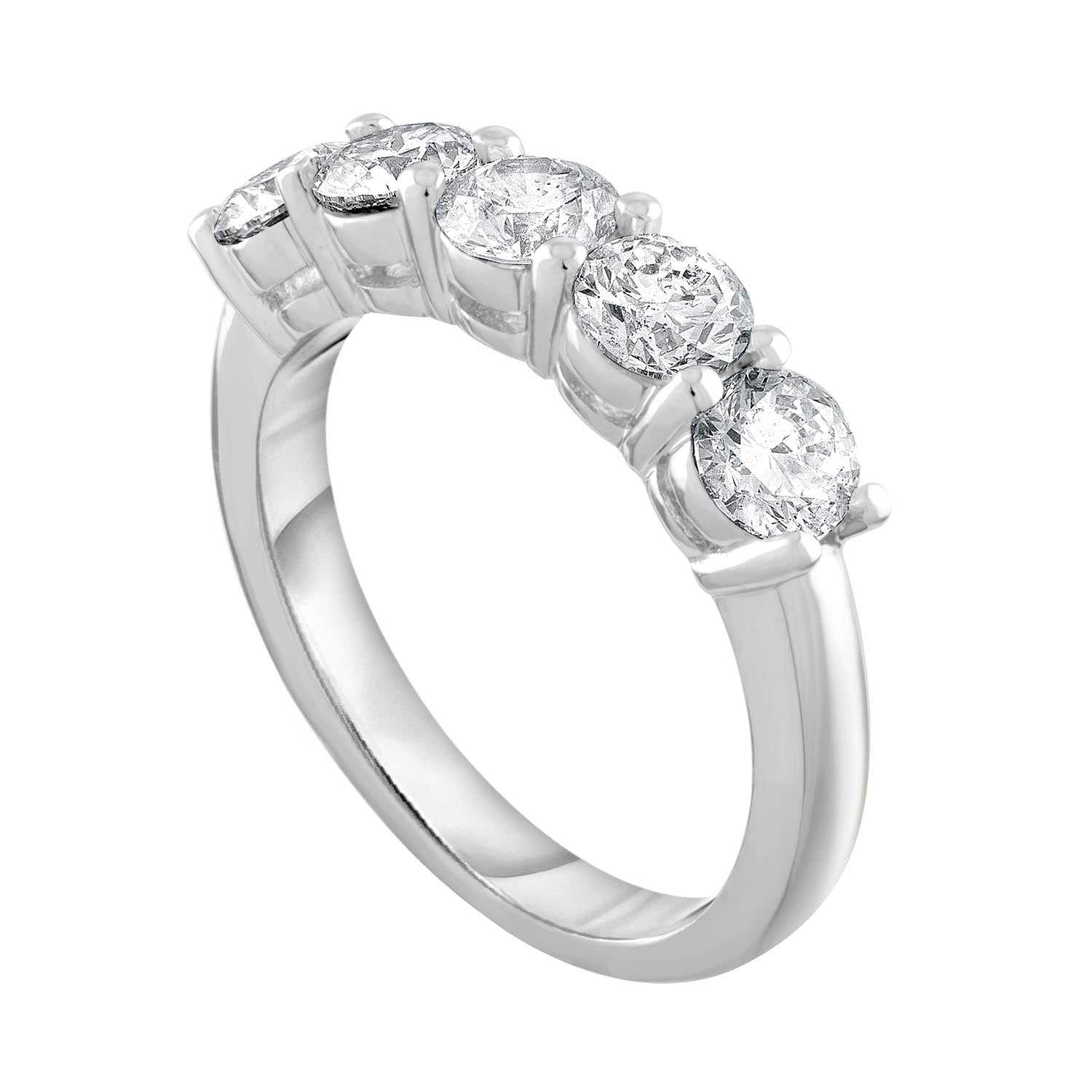 Platinum 2.00ct Diamond Wedding Band