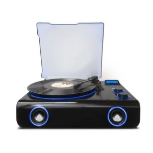 Victor VHRP-1200-BK Beacon Hybrid Turntable w/ Bluetooth & FM Radio