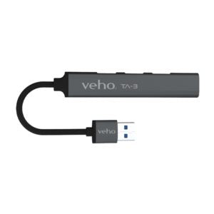 Veho VAA-550-TA3-USB-A TA-3 Multi-Port Mini Hub with USB 3.0