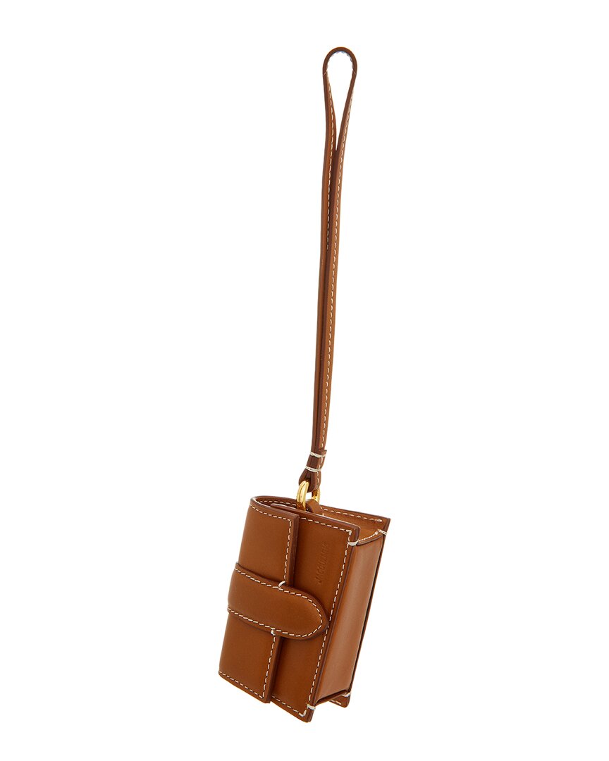 Jacquemus Le Porte Bambino Leather AirPods Case