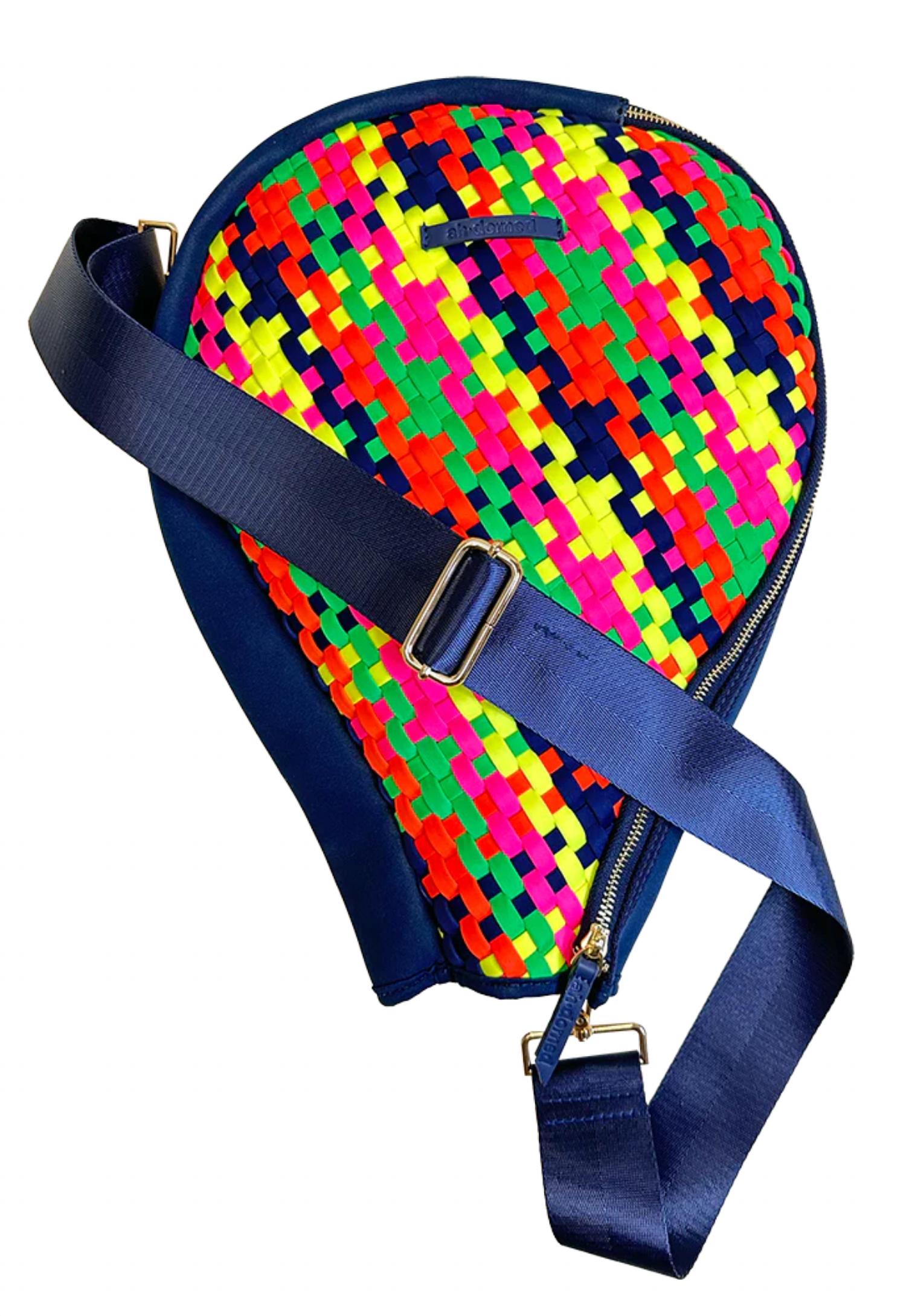 Brite Tennis Racquet Cover In Rainbow