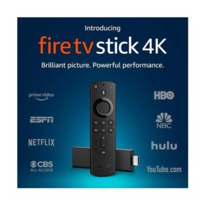 Amazon B079QHML21 Fire TV Stick 4K with Alexa Voice Remote Streaming Media Player