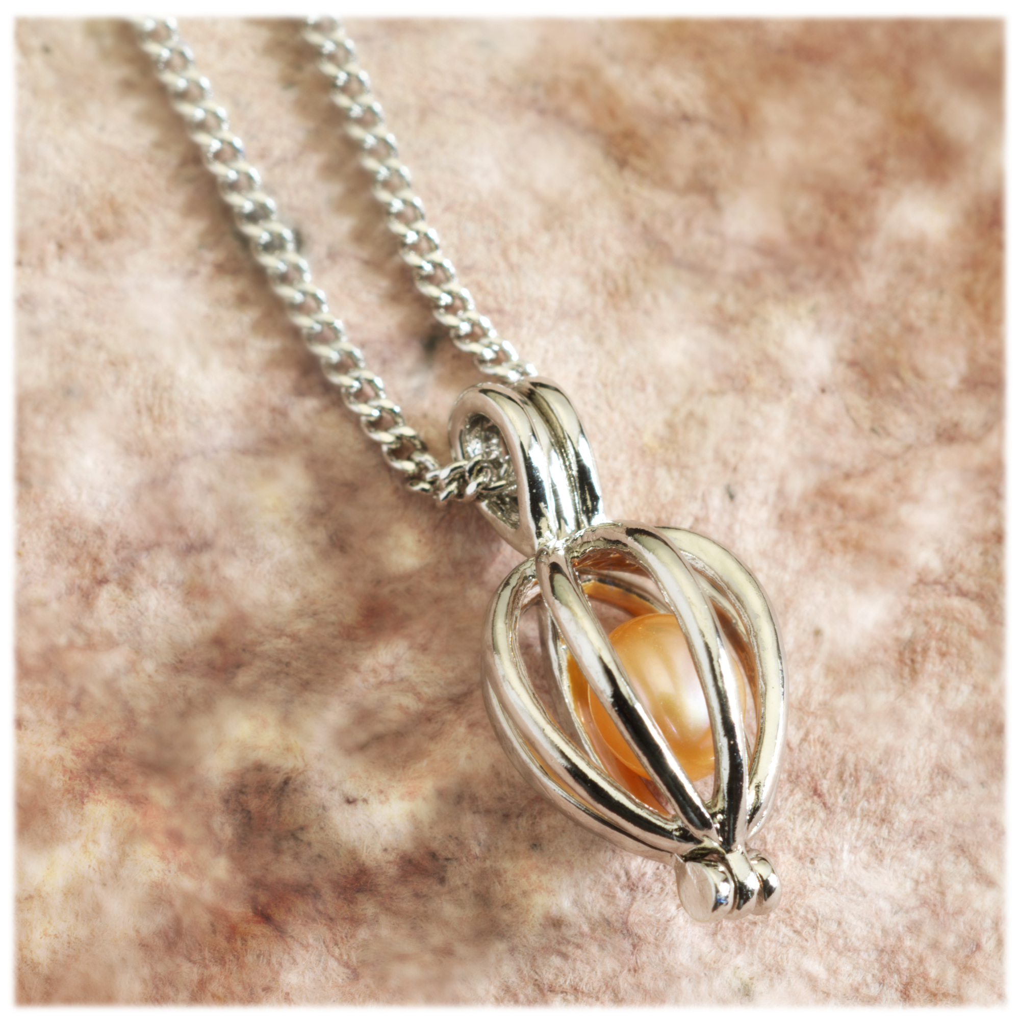 Wish Pearl Sterling Silver Necklace Gift Set