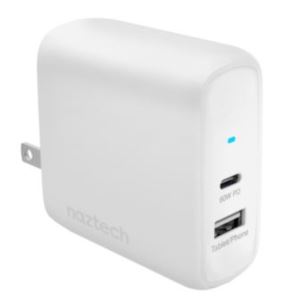 HYPERCEL 15483 SpeedMax68 68W USB-C PD + USB GaN Laptop Wall Charger