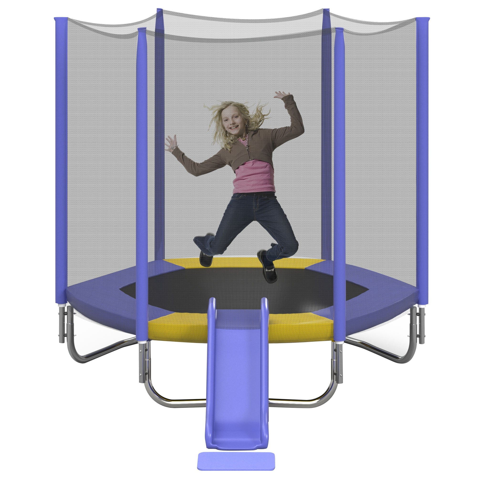 Streamdale Kids Trampoline with Slide