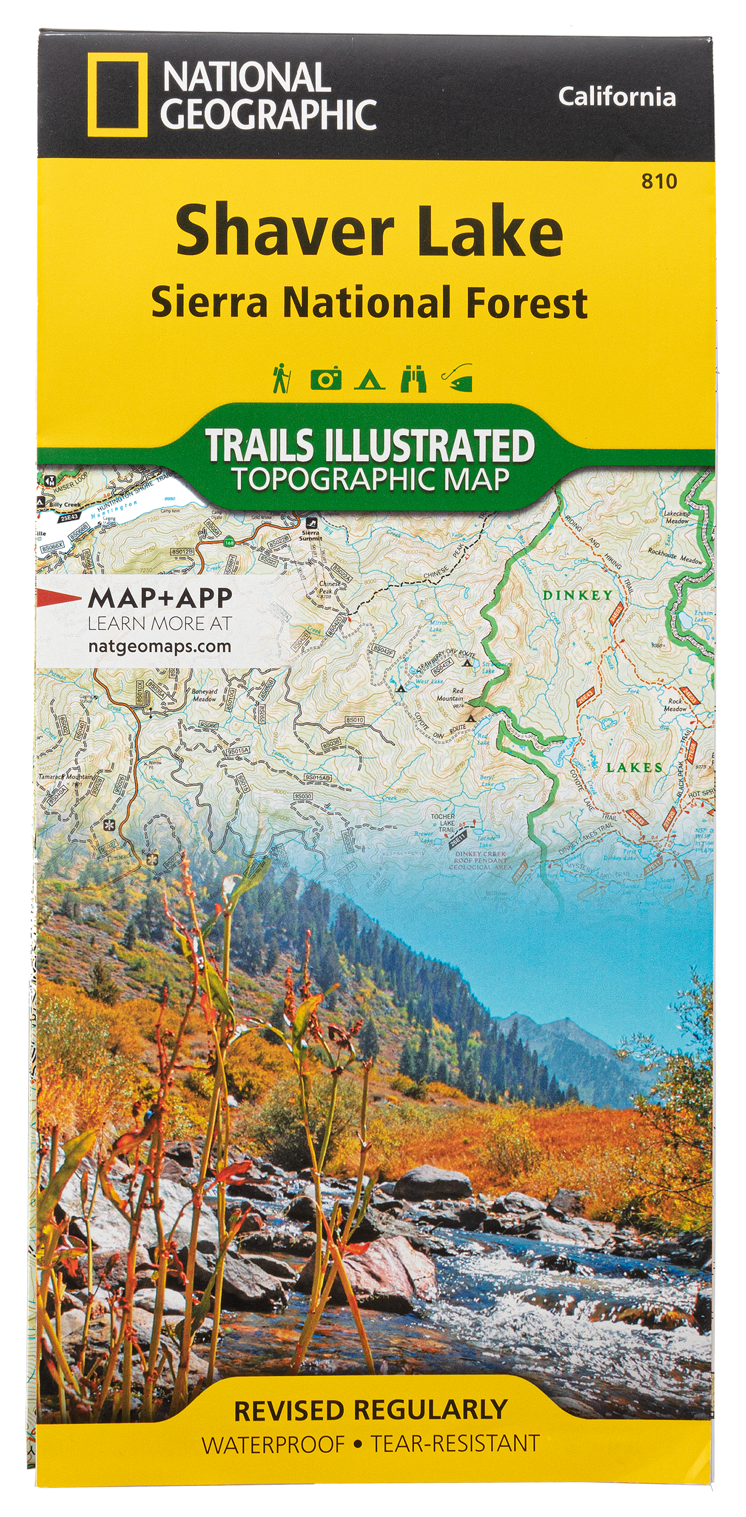 National Geographic National Forests Trails Illustrated Topographic Map Series