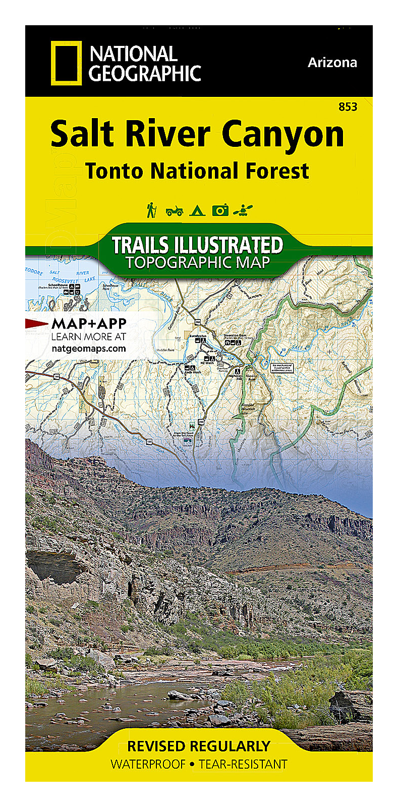 National Geographic National Forests Trails Illustrated Topographic Map Series