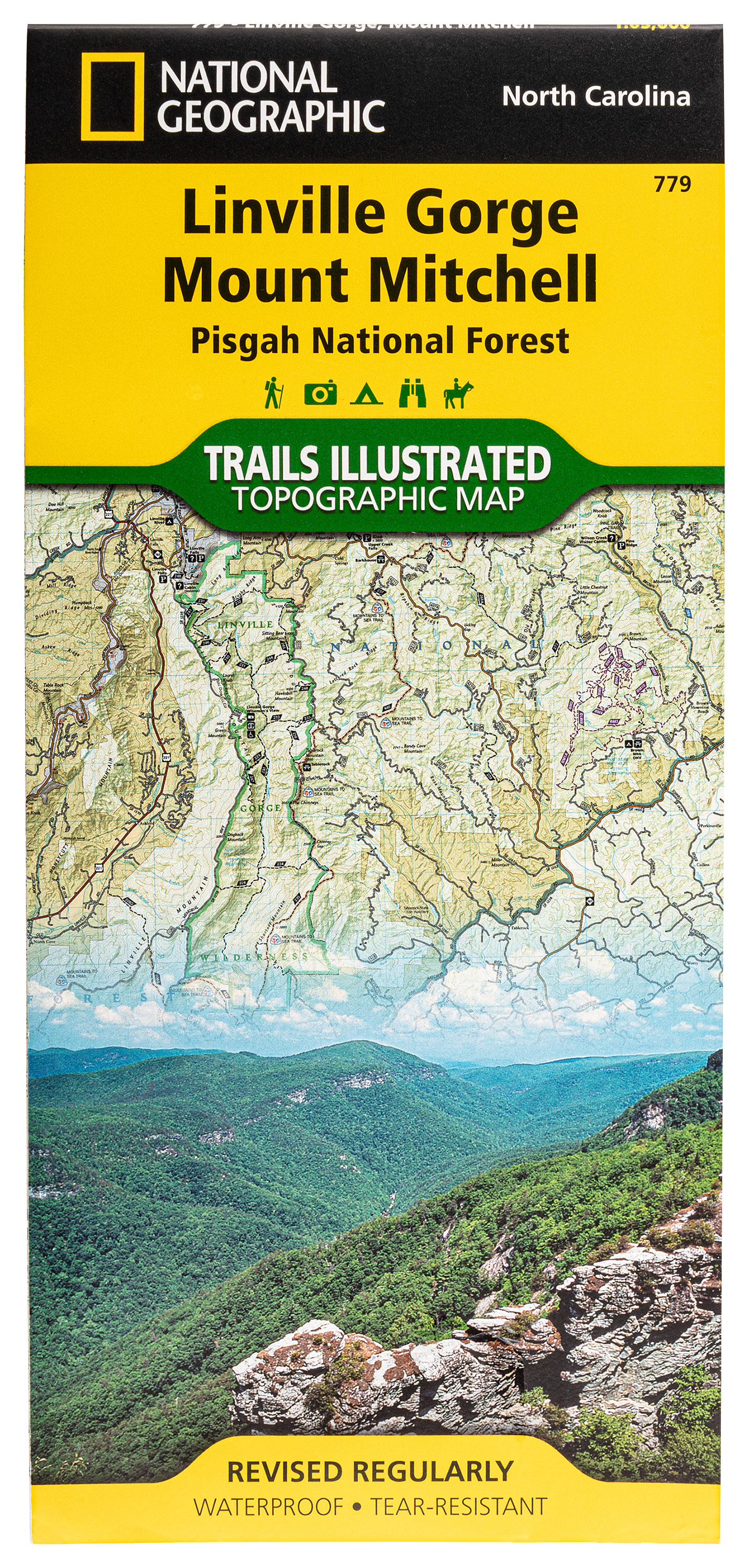National Geographic National Forests Trails Illustrated Topographic Map Series