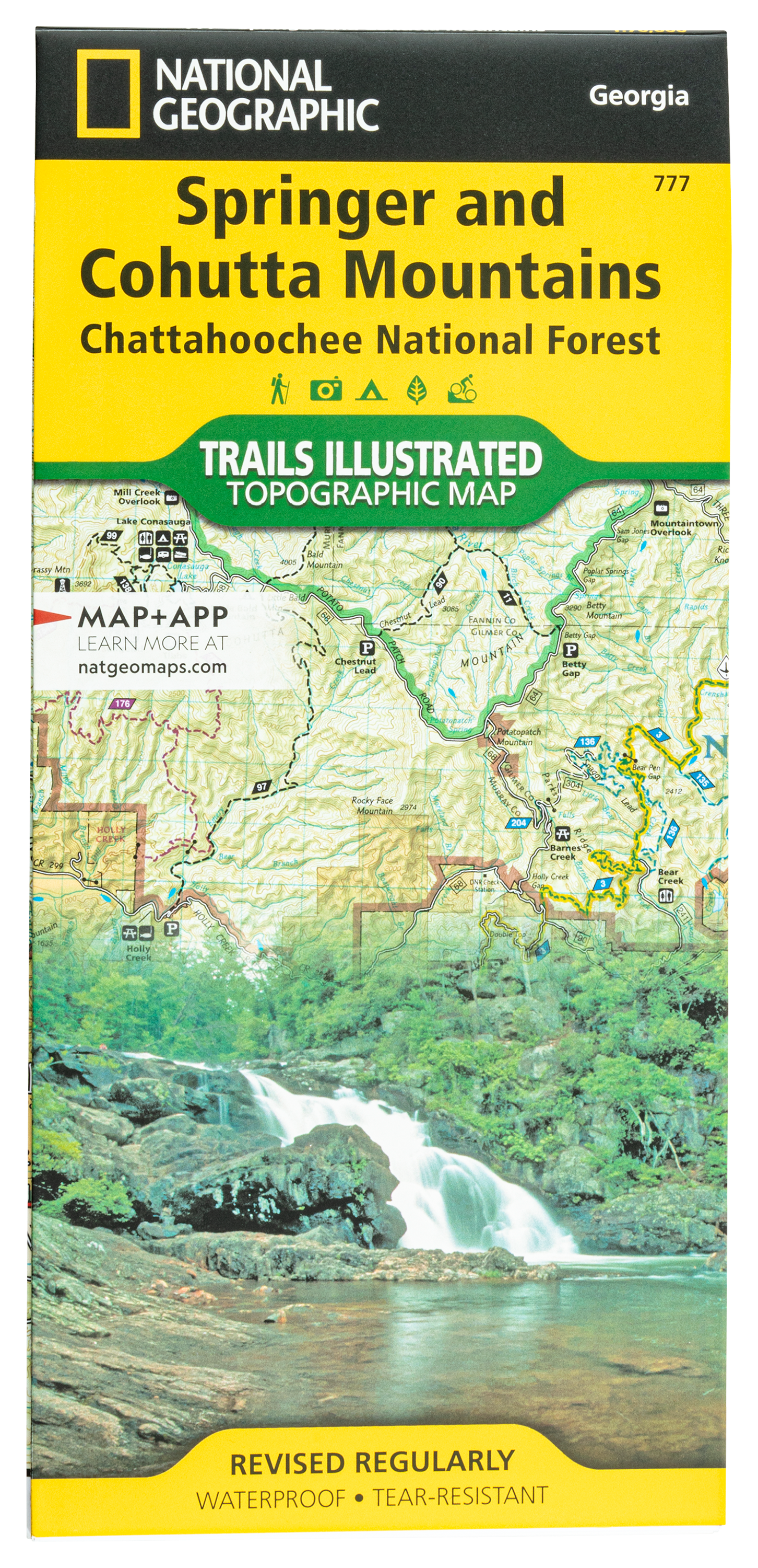 National Geographic National Forests Trails Illustrated Topographic Map Series