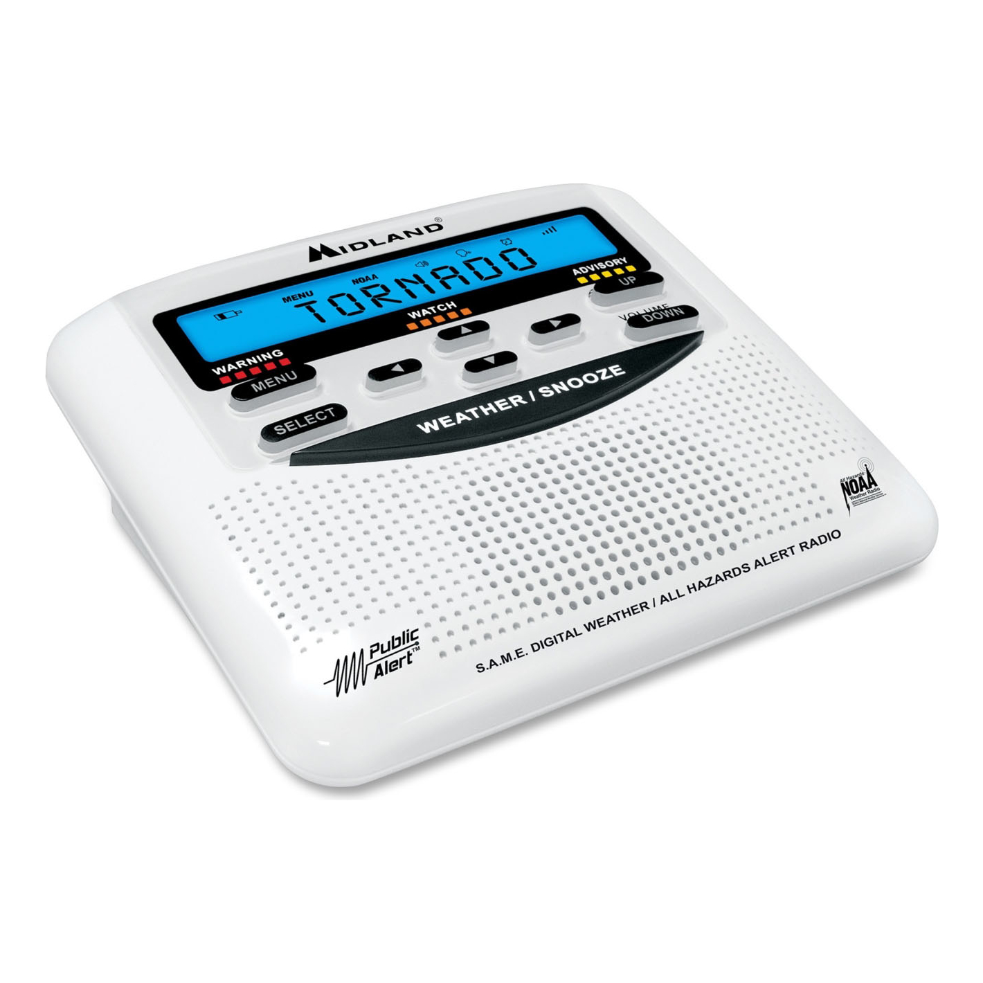 Midland WR120B Countertop Weather Alert Radio