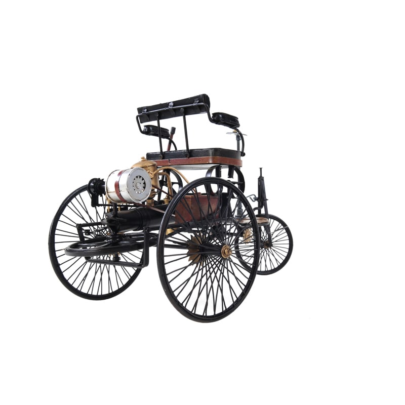 1886 Yellow & Black Benz Display Model Car