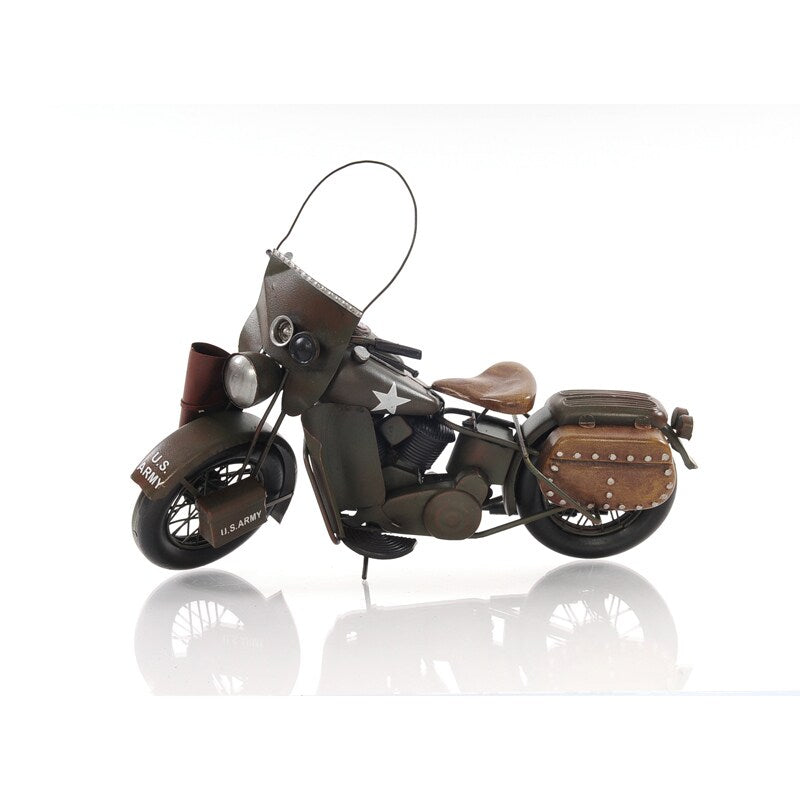 1942 WLA Model 1:12 Scale Model Motorcycle