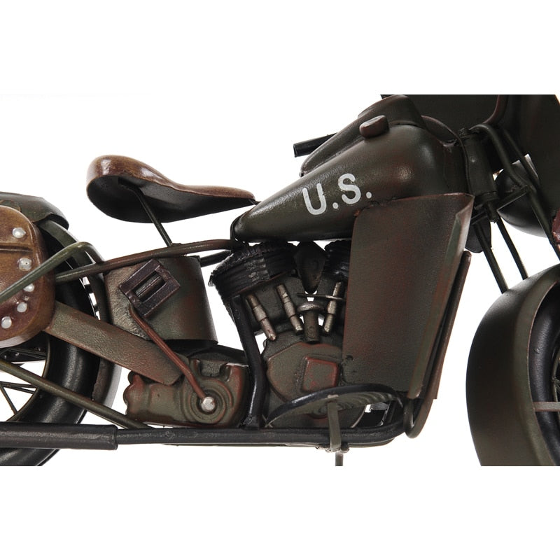 1942 WLA Model 1:12 Scale Model Motorcycle