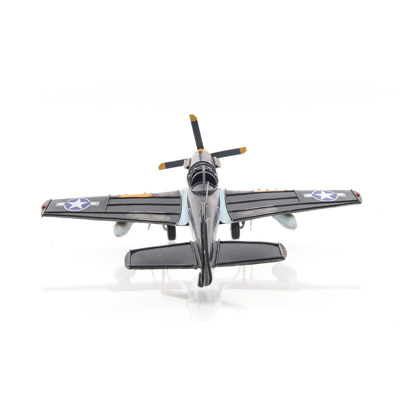 1943 Grey Mustang P51 1:40 Model Fighter Plane