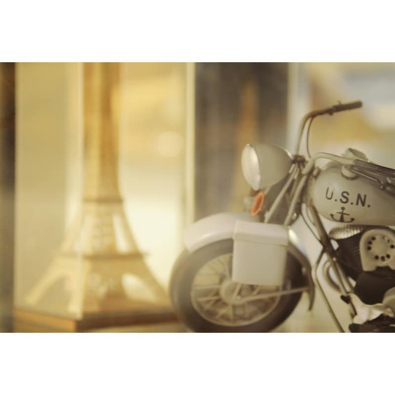 1942 Indian Model 741 Grey Motorcycle