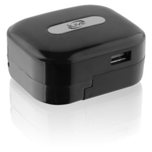 iLive IAC73B Dual USB Wall and Car Charger