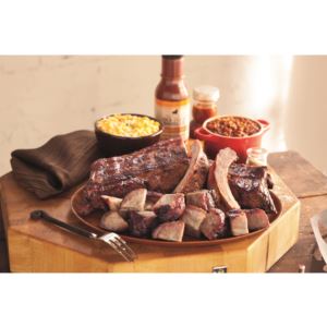 Jack Stack Barbecue PSPR1706 Kansas City Pork Platter Dinner KC BBQ