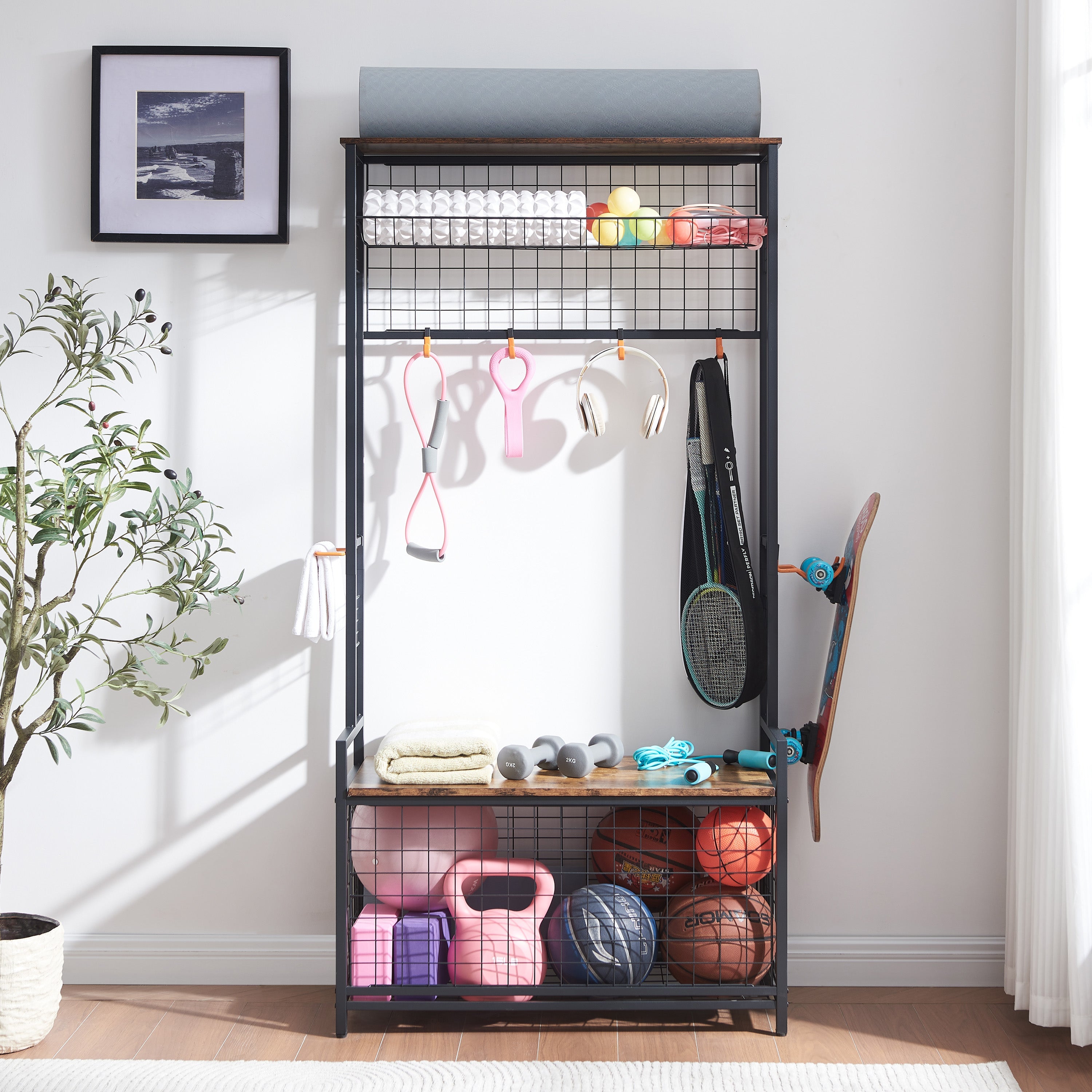 Streamdale Garage Sports Equipment Storage Customizable
