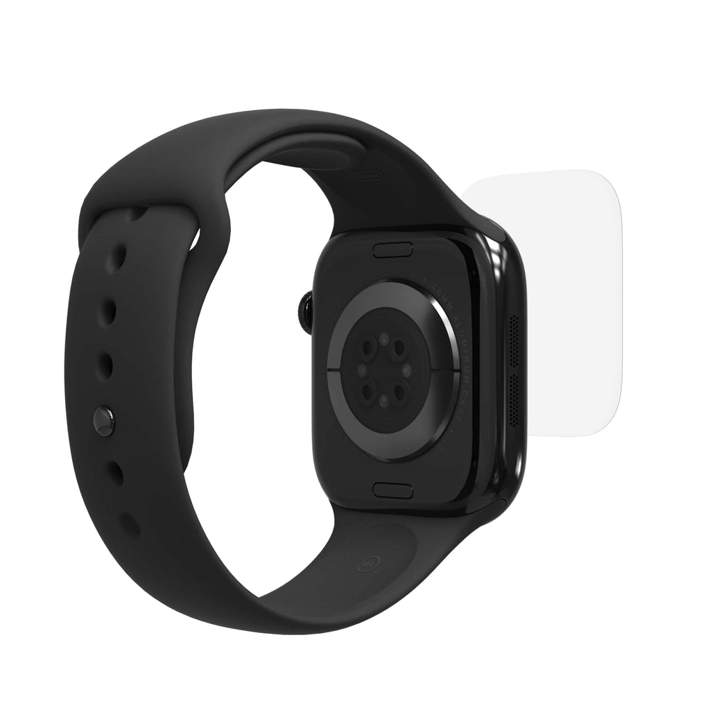 ZAGG - InvisibleShield Ultra Eco Edge-to-edge Plant-Based Screen Protector for Apple Watch Series 11/10 Large - Clear
