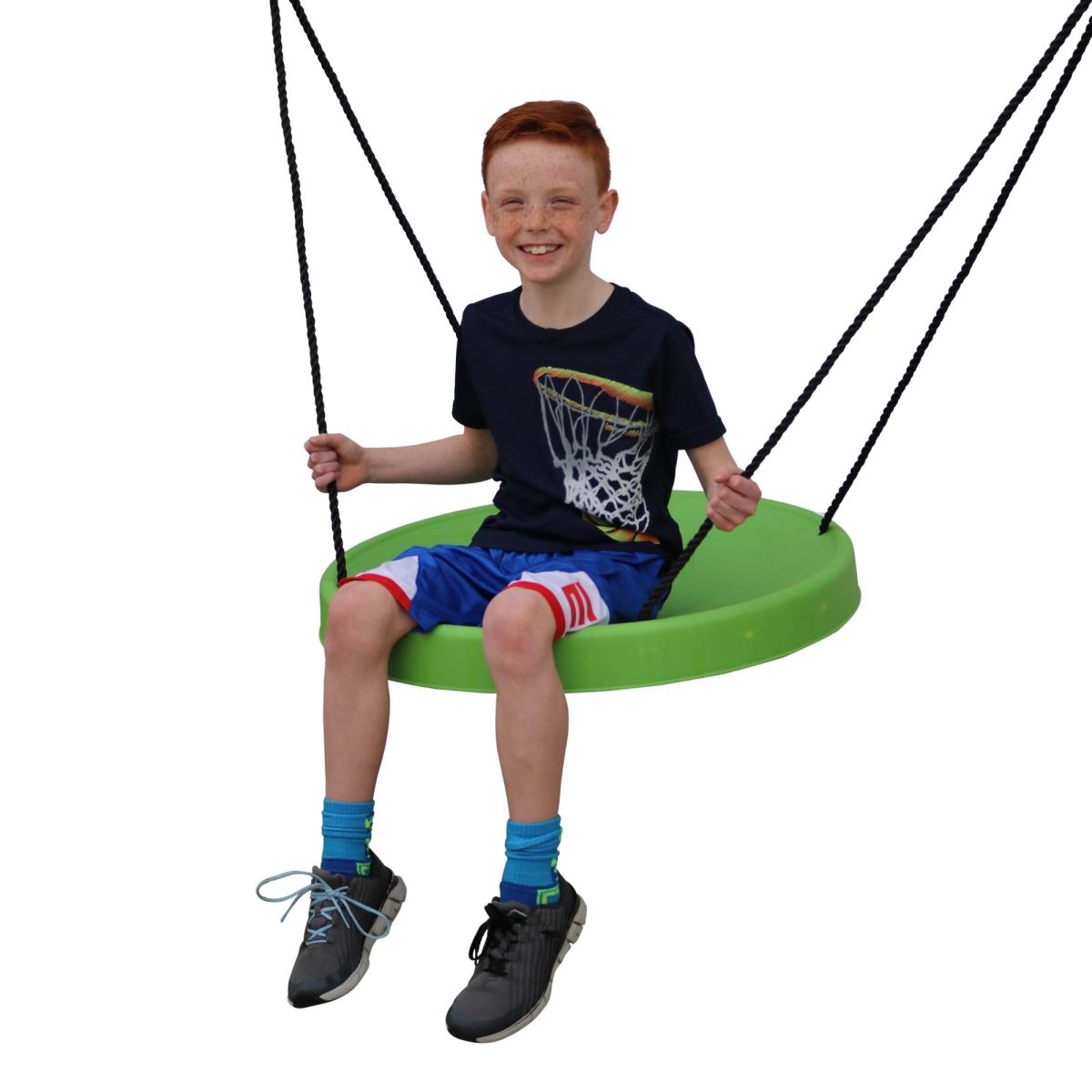 M&M Sales Enterprises  Air Riderz Saucer Swing - Green