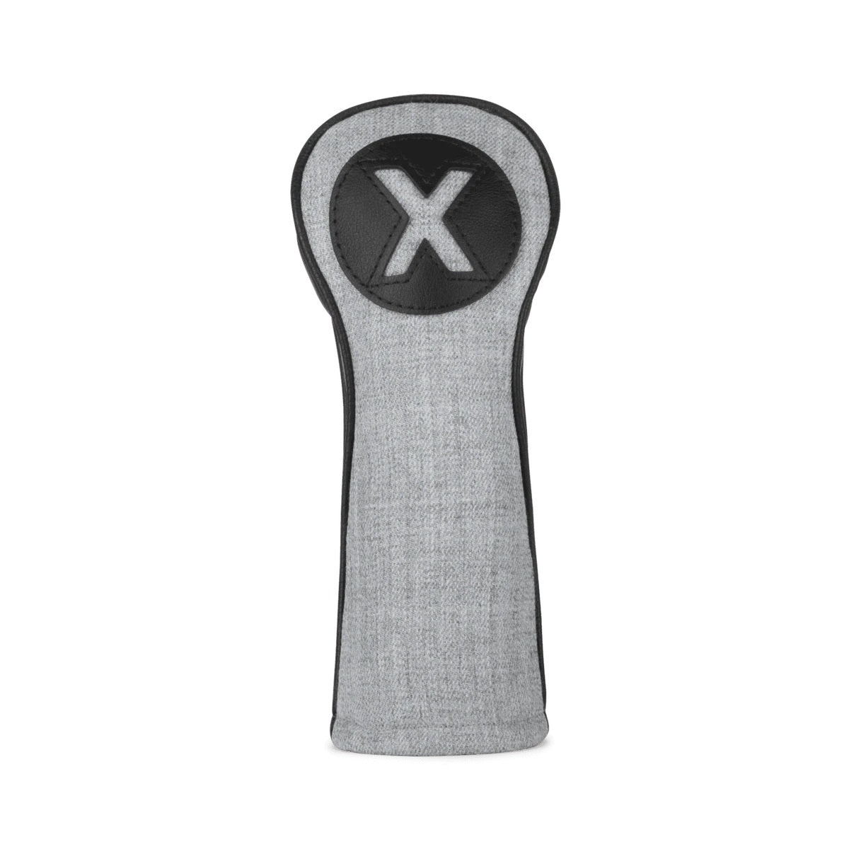 2022 Titleist Heather Gray/Black 3 Panel Leather & Twill - Hybrid