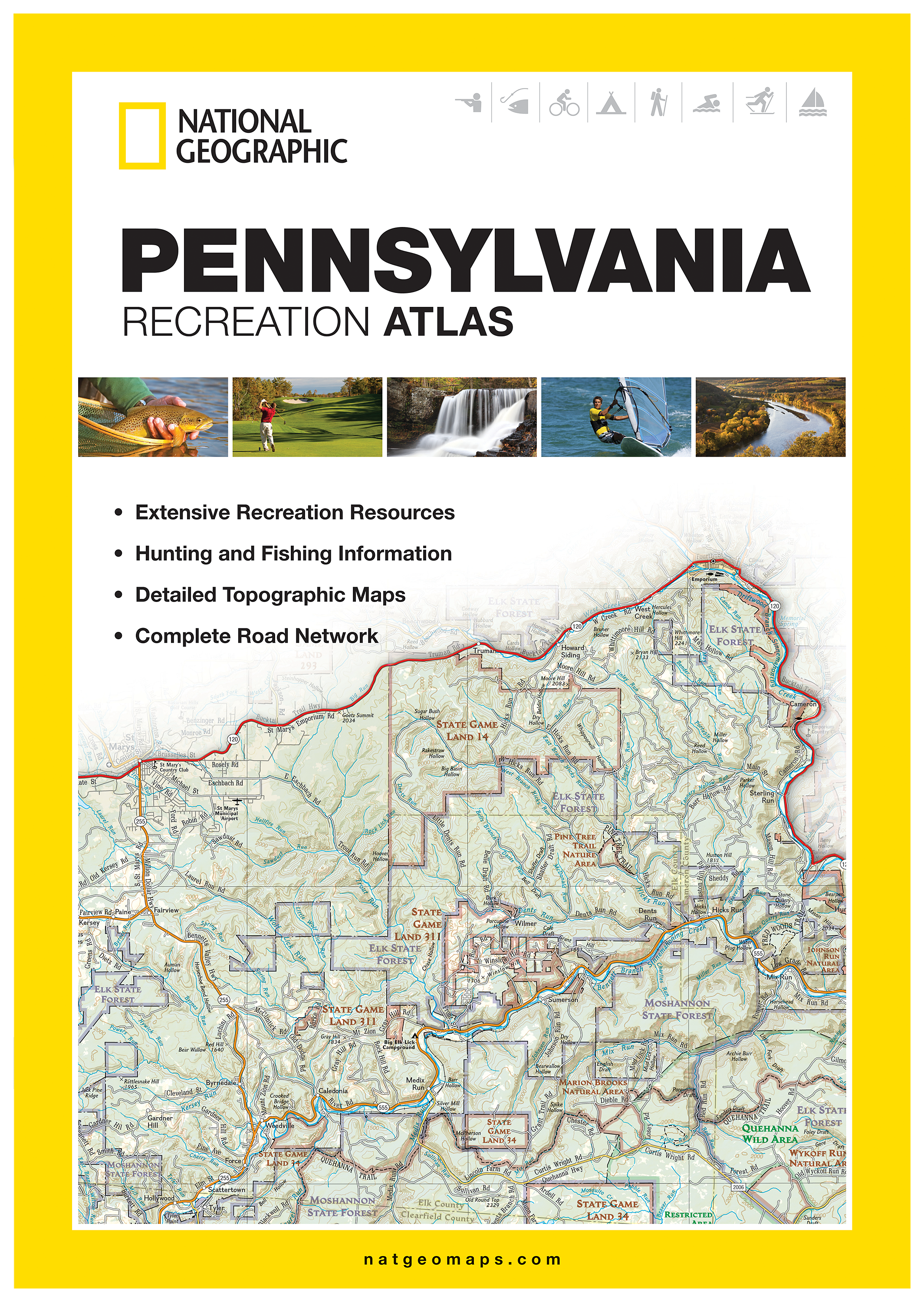 National Geographic State Recreation Atlas