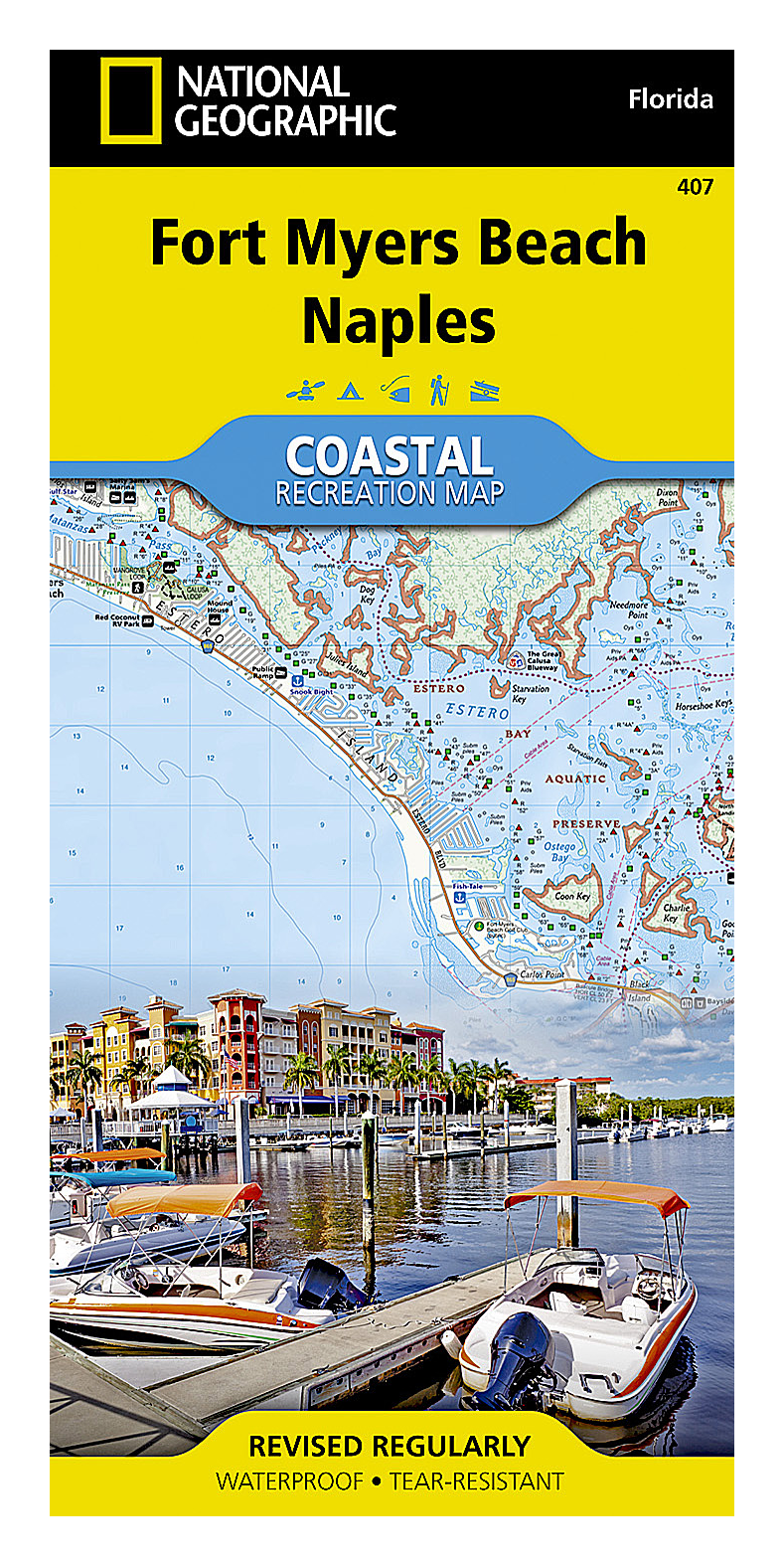 National Geographic Coastal Recreation Map Series