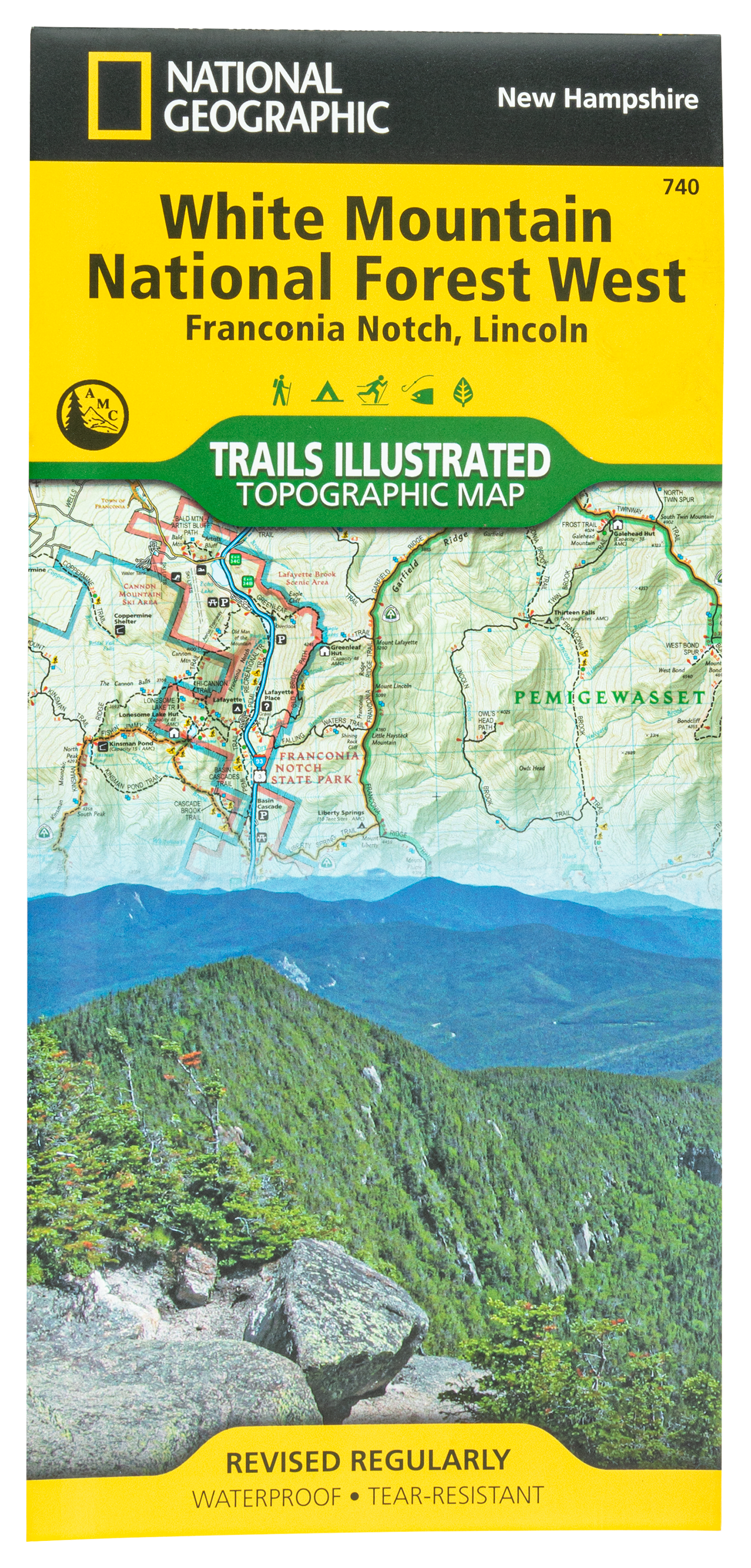 National Geographic National Forests Trails Illustrated Topographic Map Series