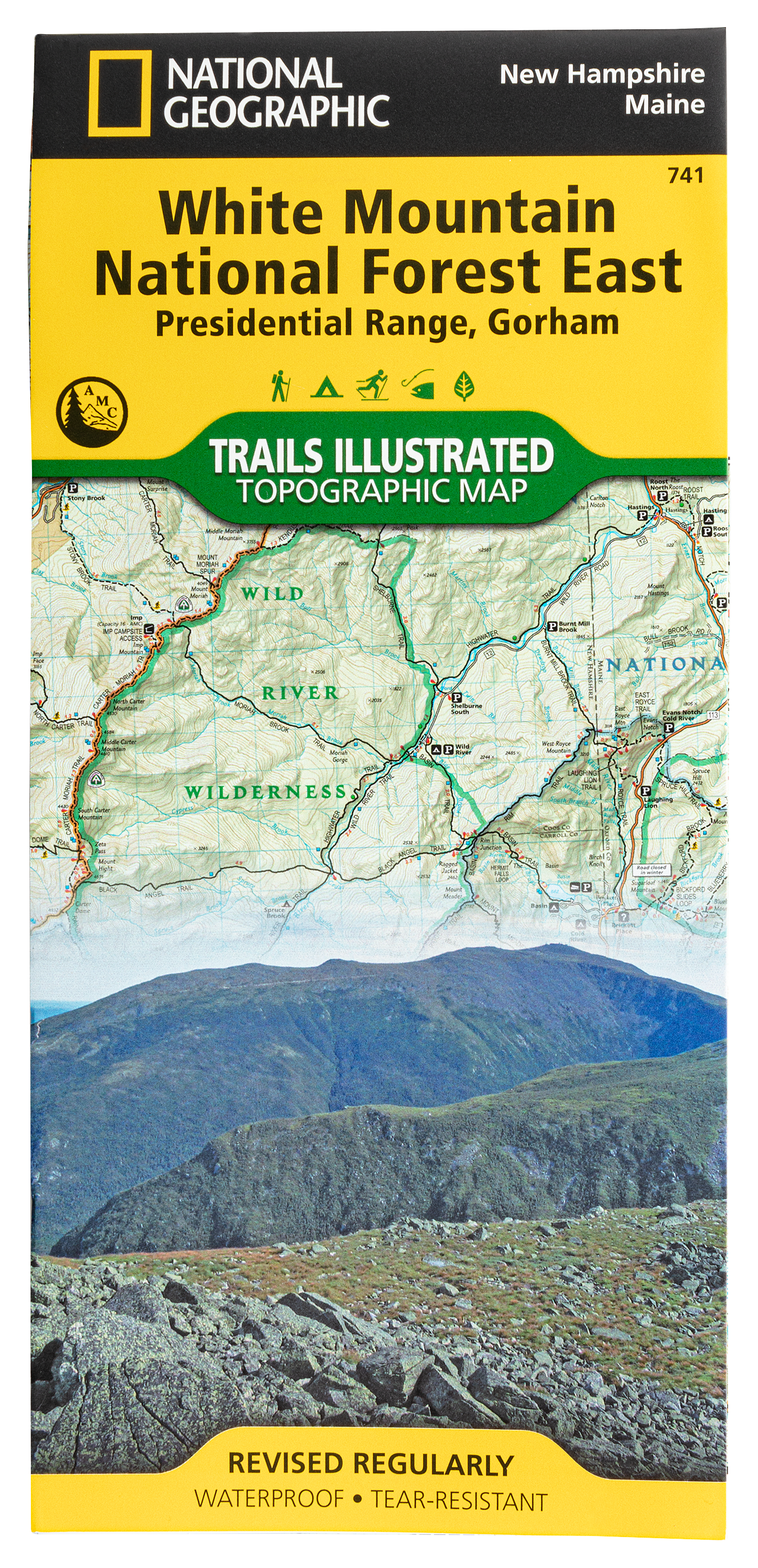 National Geographic National Forests Trails Illustrated Topographic Map Series