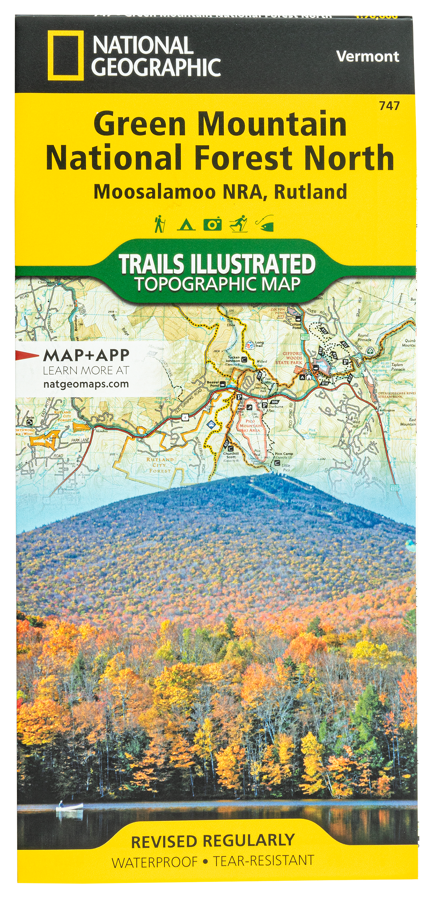 National Geographic National Forests Trails Illustrated Topographic Map Series