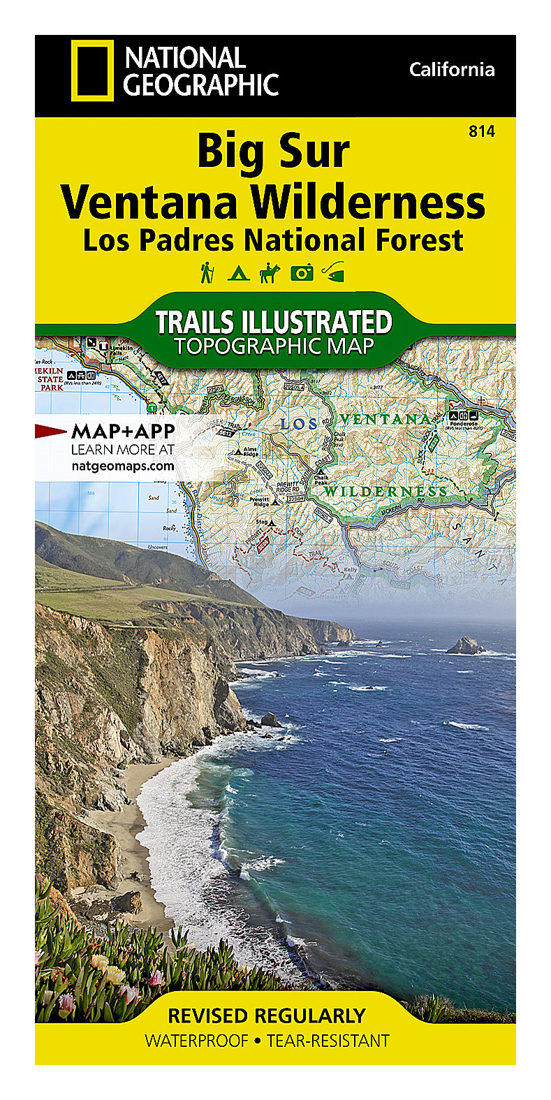 National Geographic National Forests Trails Illustrated Topographic Map Series