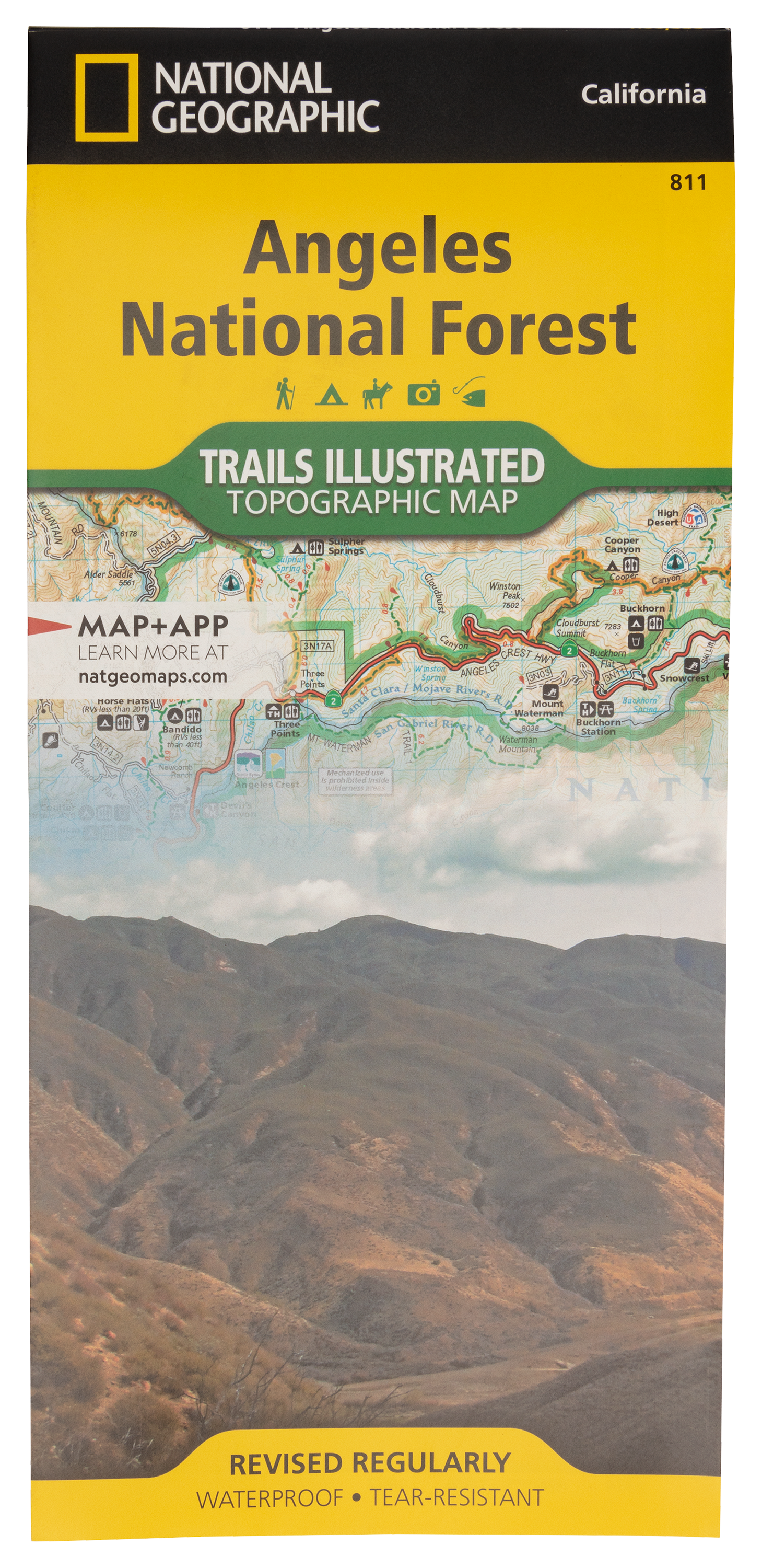 National Geographic National Forests Trails Illustrated Topographic Map Series