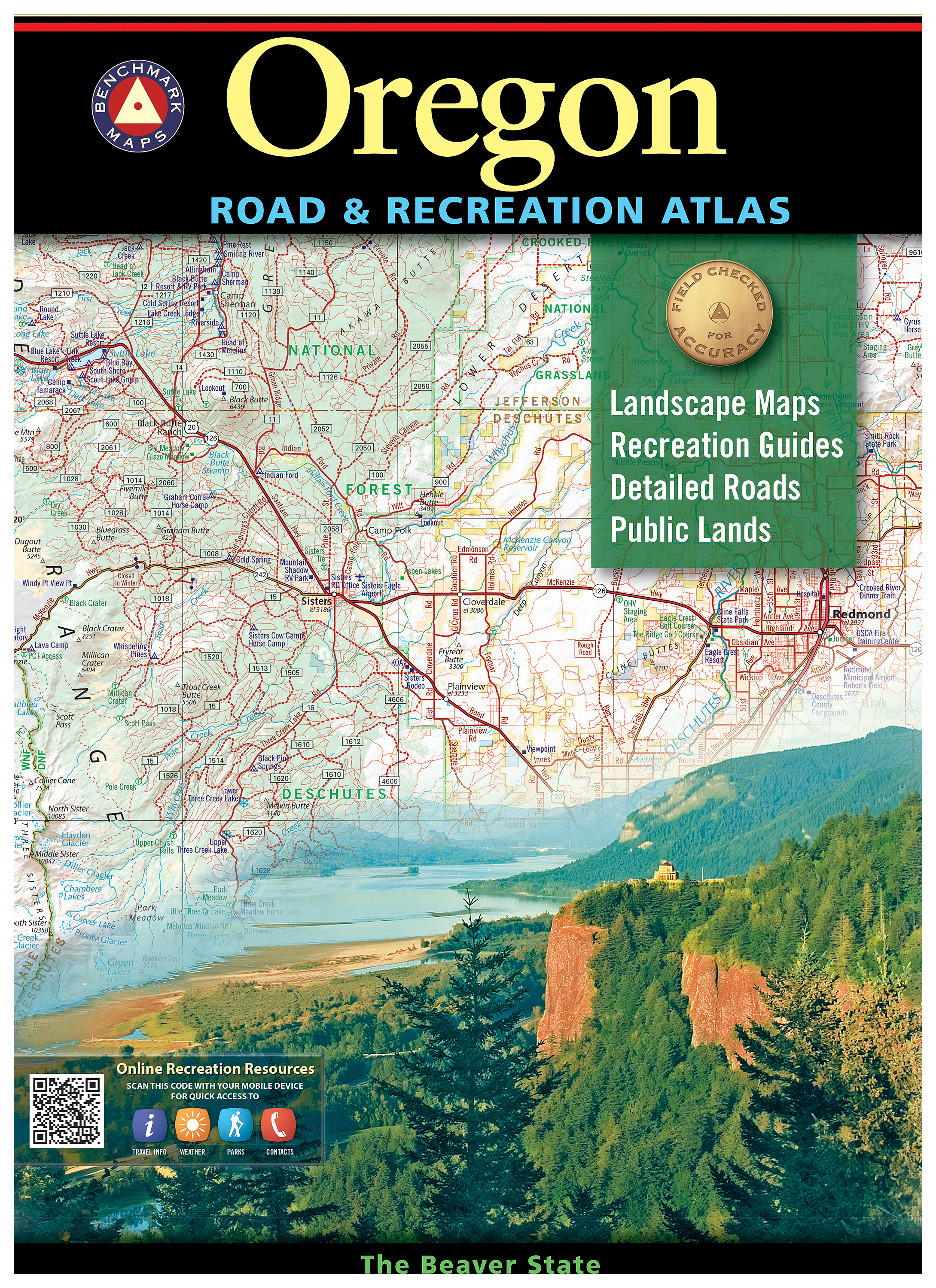 Benchmark Maps Road & Recreation Atlas
