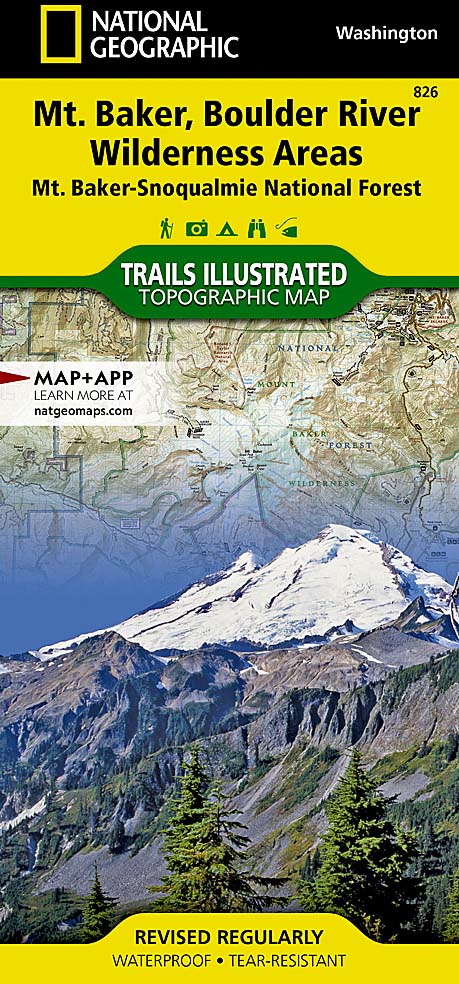 National Geographic National Forests Trails Illustrated Topographic Map Series