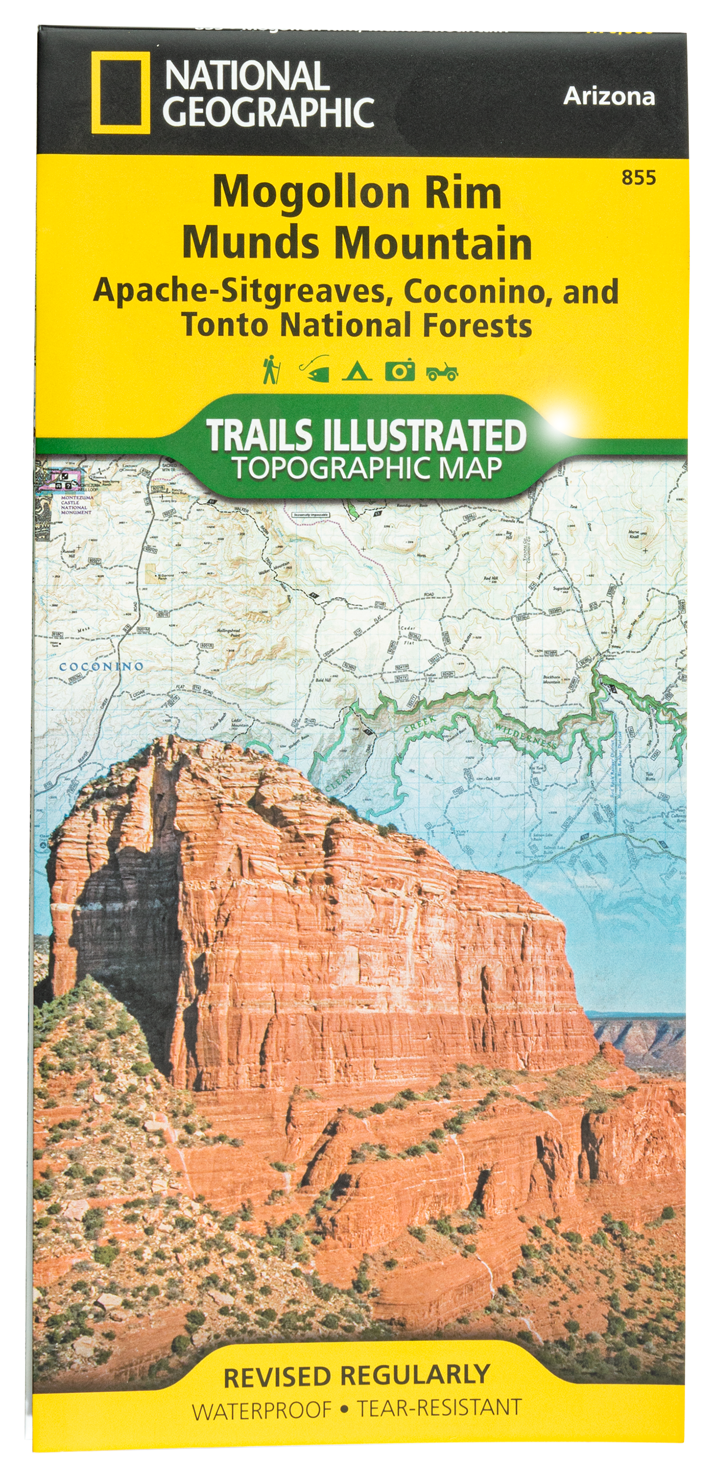 National Geographic National Forests Trails Illustrated Topographic Map Series