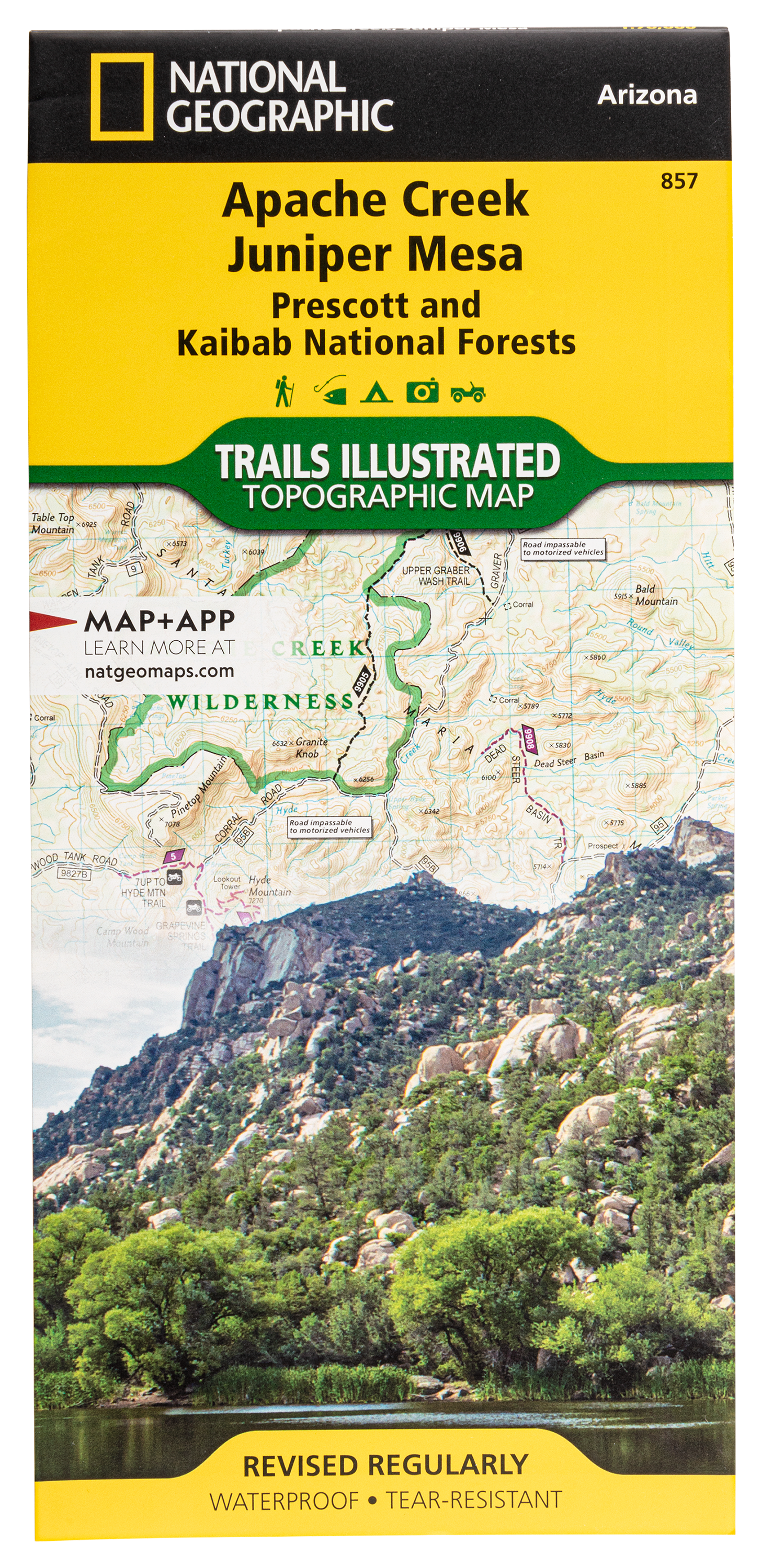 National Geographic National Forests Trails Illustrated Topographic Map Series