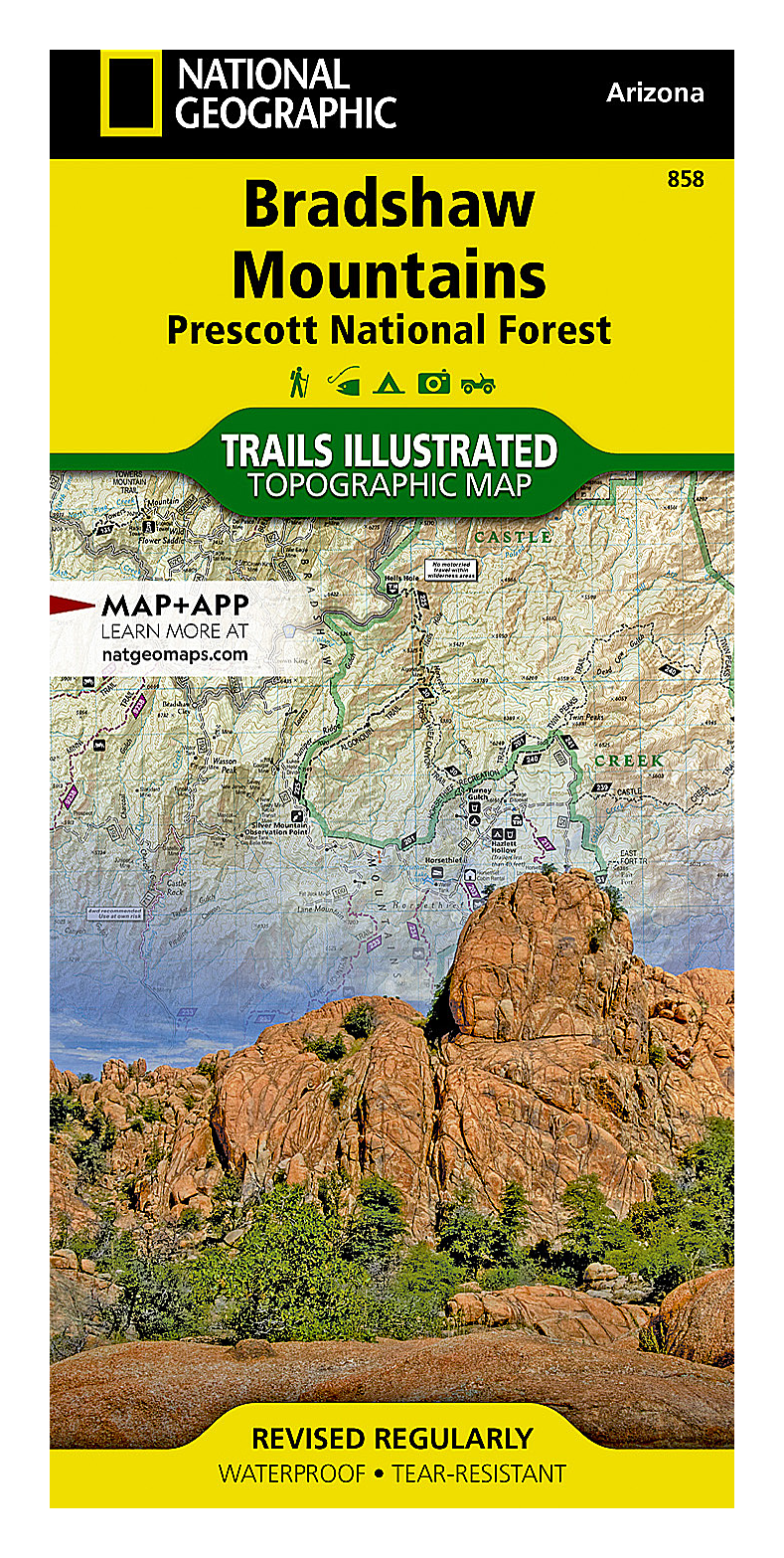 National Geographic National Forests Trails Illustrated Topographic Map Series