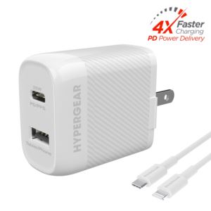 HPC-FAST25 HyperGear SpeedBoost 25W PD Lightning Wall Kit