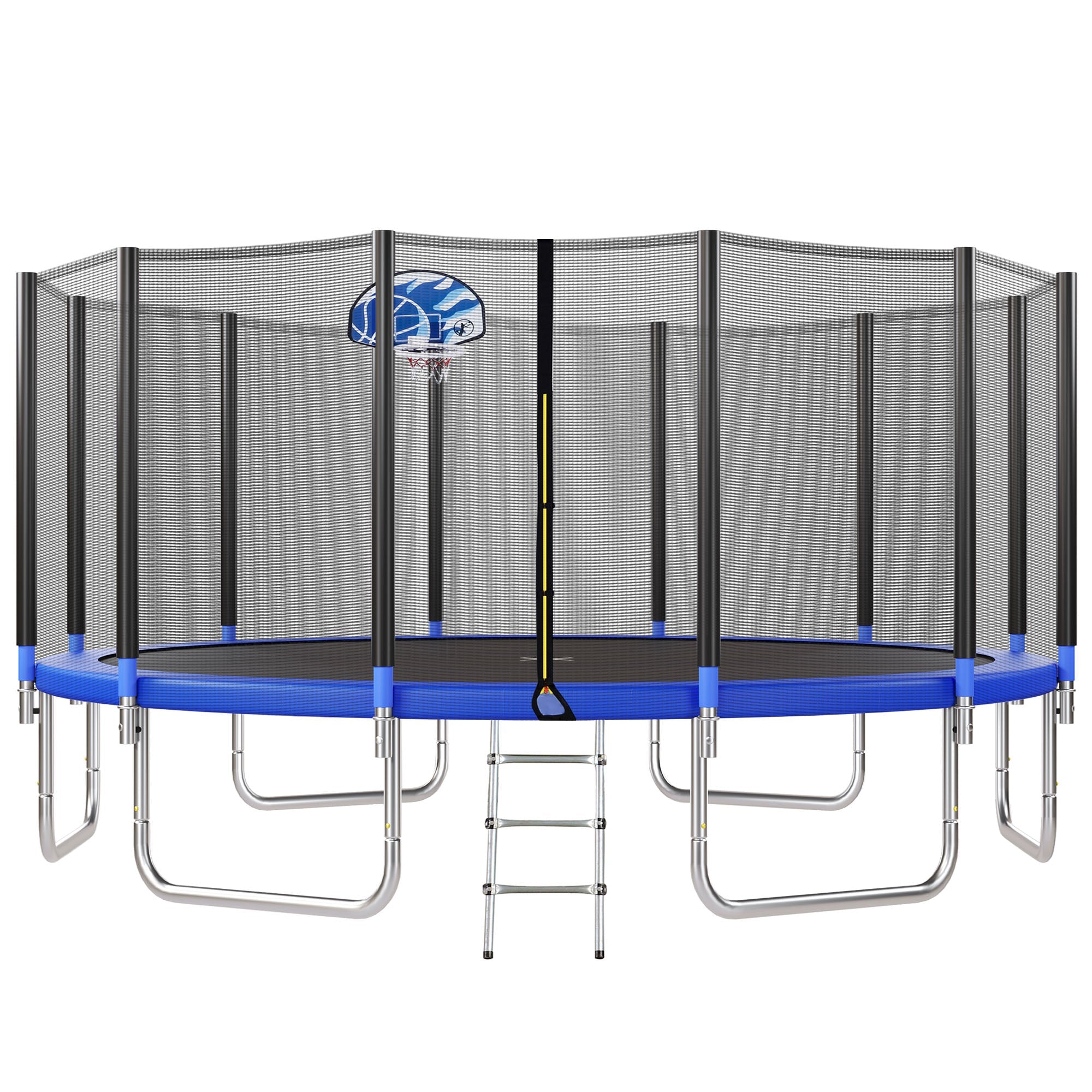 Streamdale Kids' 16FT Trampoline with Safety Enclosure