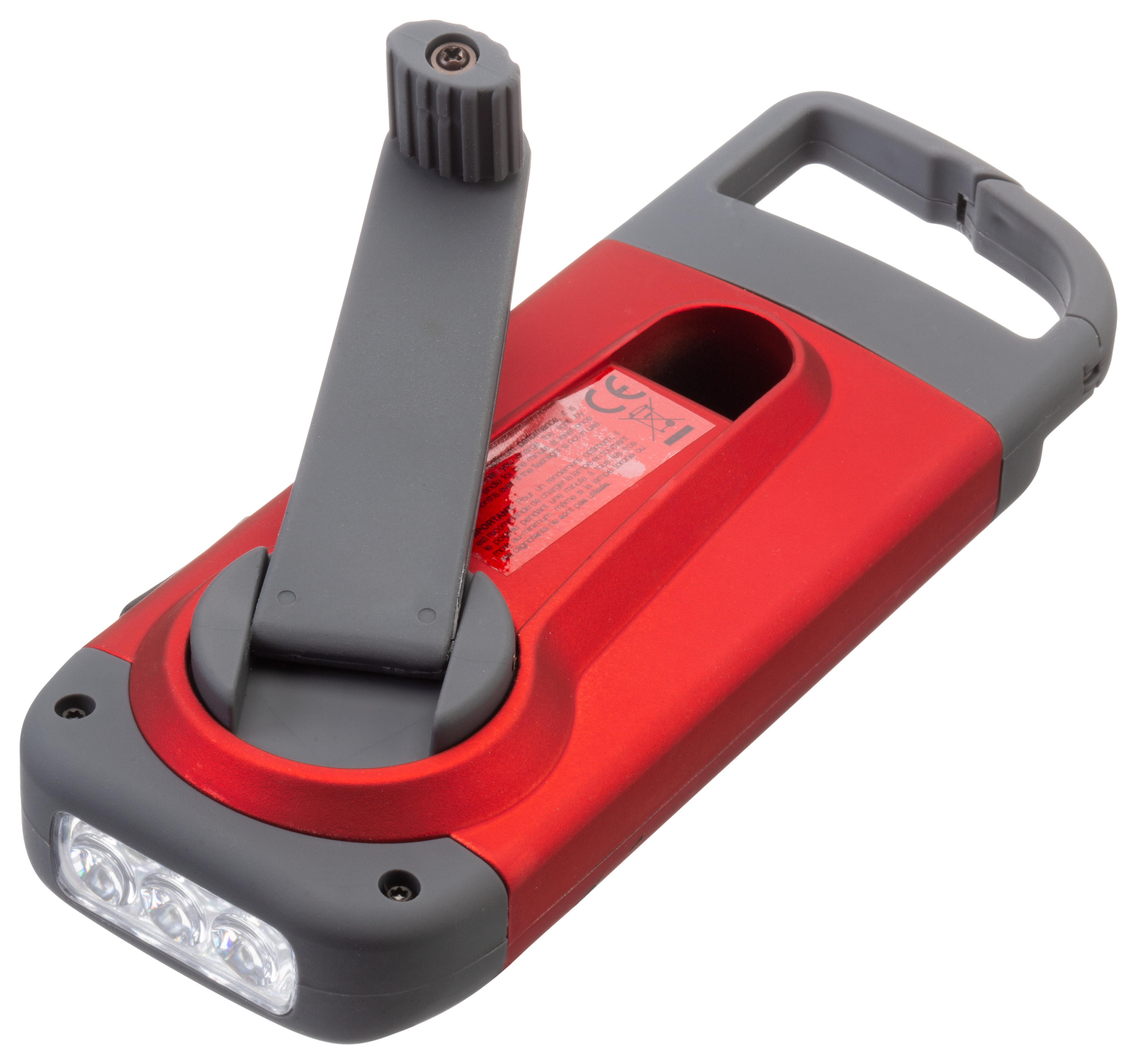 Eton American Red Cross ClipRay Flashlight with Cell Phone Charger