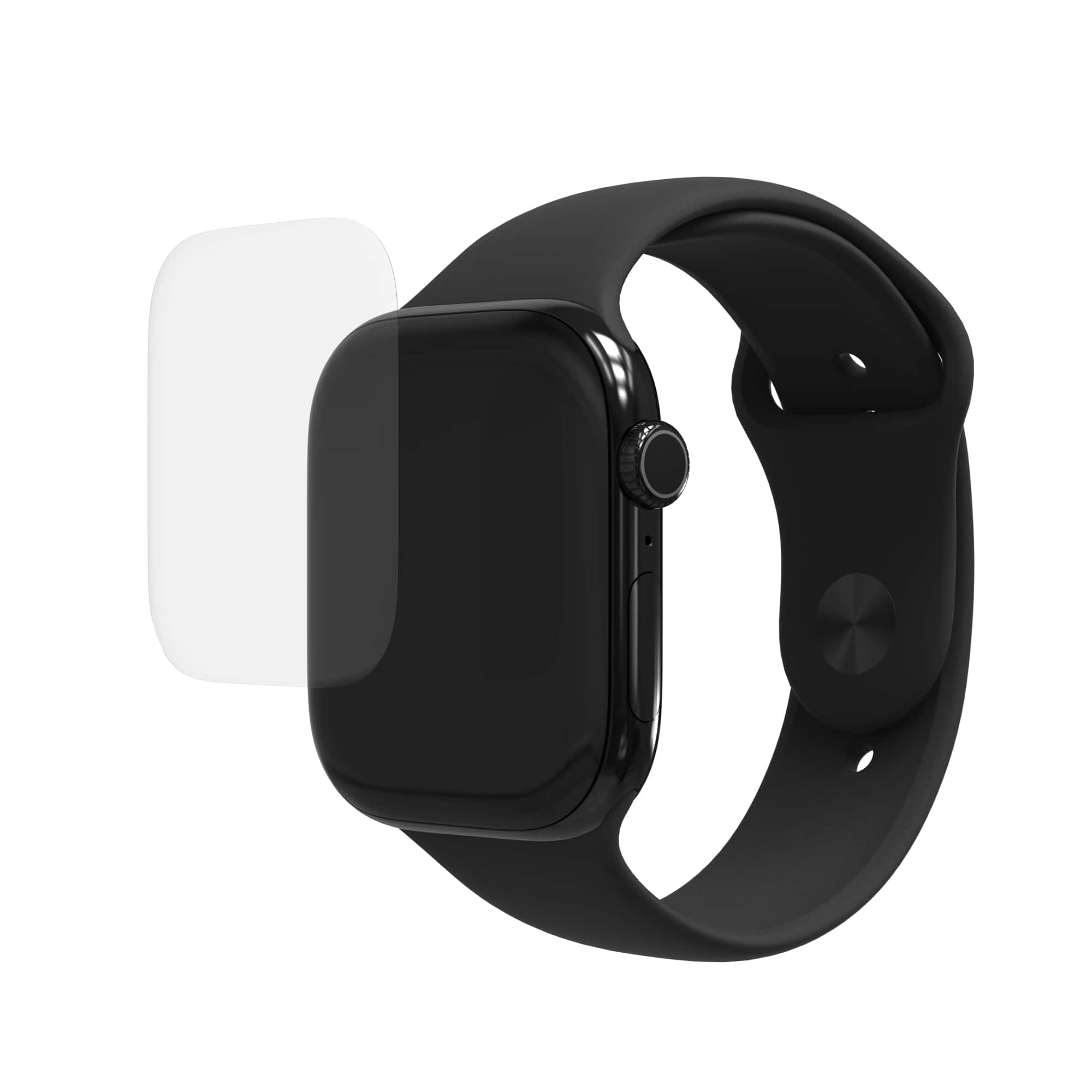 ZAGG - InvisibleShield Ultra Eco Edge-to-edge Plant-Based Screen Protector for Apple Watch Series 11/10 Small - Clear