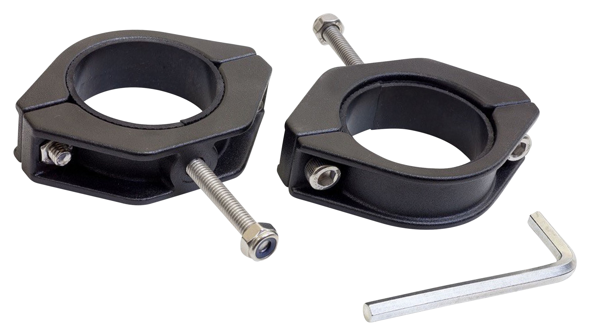 Bazooka Fixed Roll Bar Clamps 2-Pack