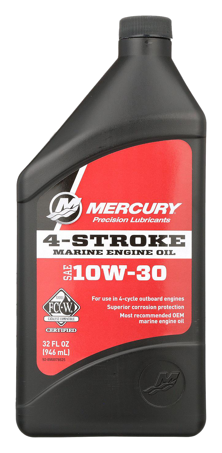 Mercury Marine 4-Stroke 10W30 Marine Engine Oil