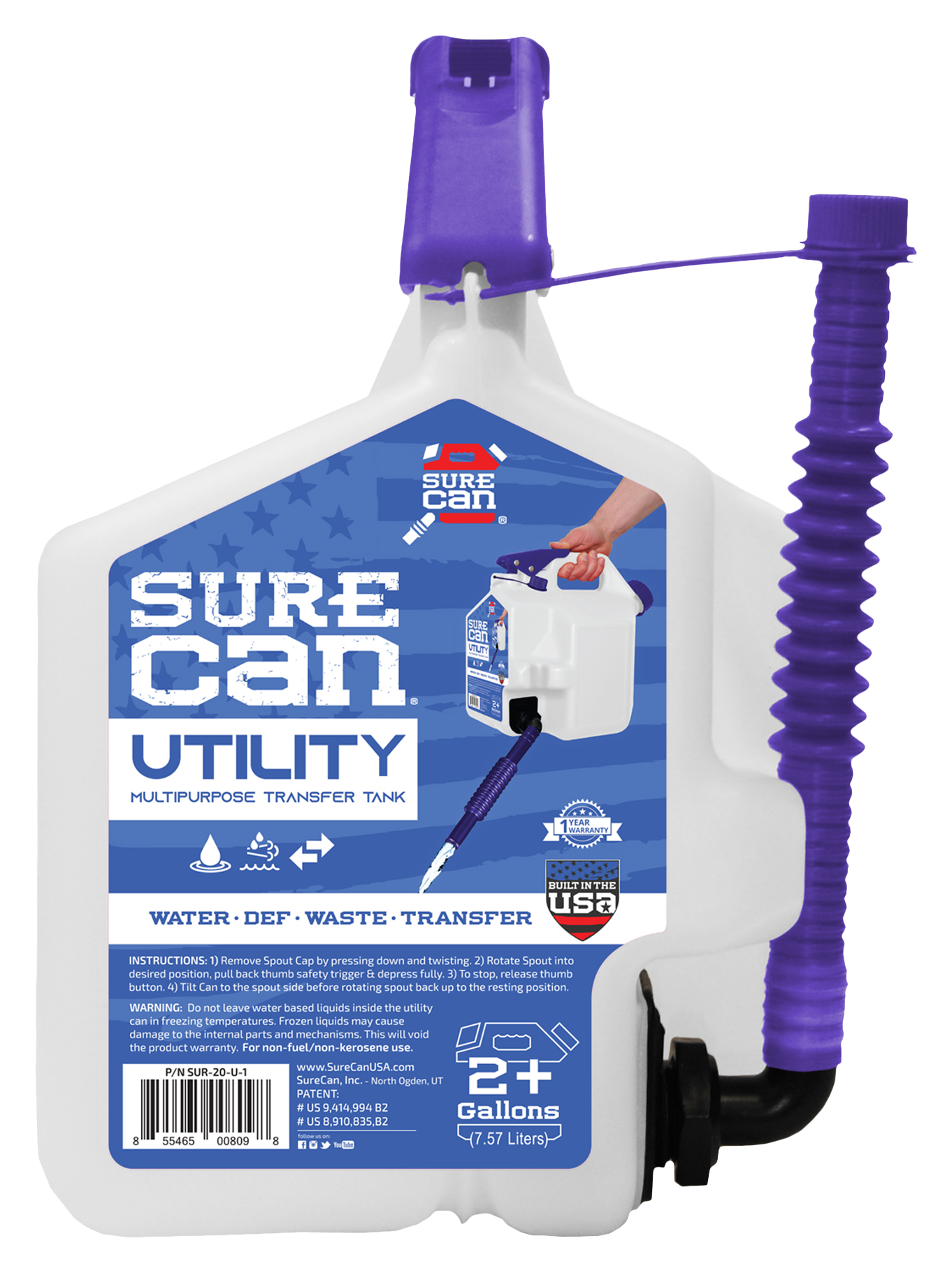 SureCan Utility Transfer Tank