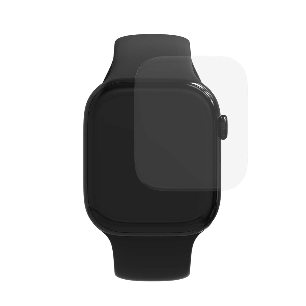 ZAGG - InvisibleShield Ultra Eco Edge-to-edge Plant-Based Screen Protector for Apple Watch Series 11/10 Large - Clear