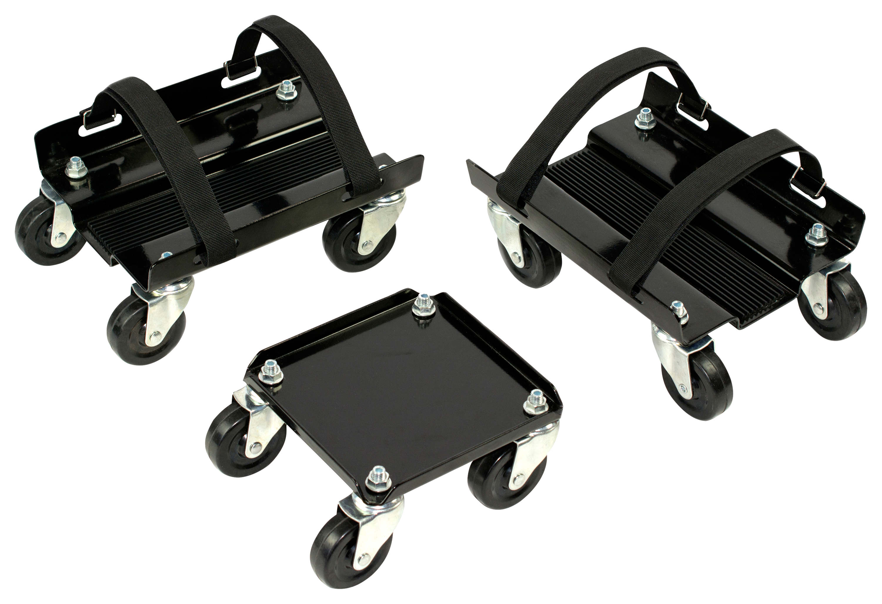 Raider Snowmobile Elite Deluxe 3-Piece Mini Dollies Kit