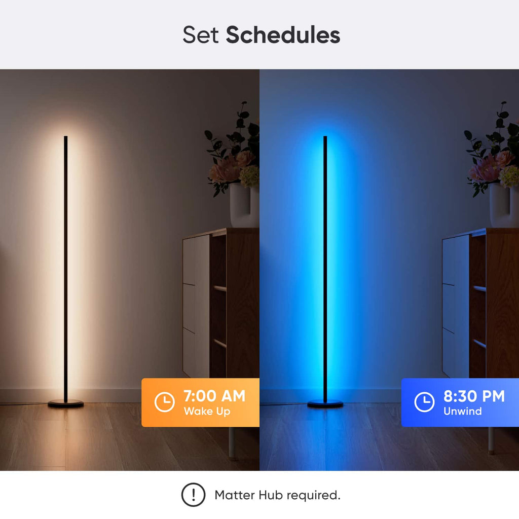Nanoleaf - Matter Smart Floor Lamp - Multicolor
